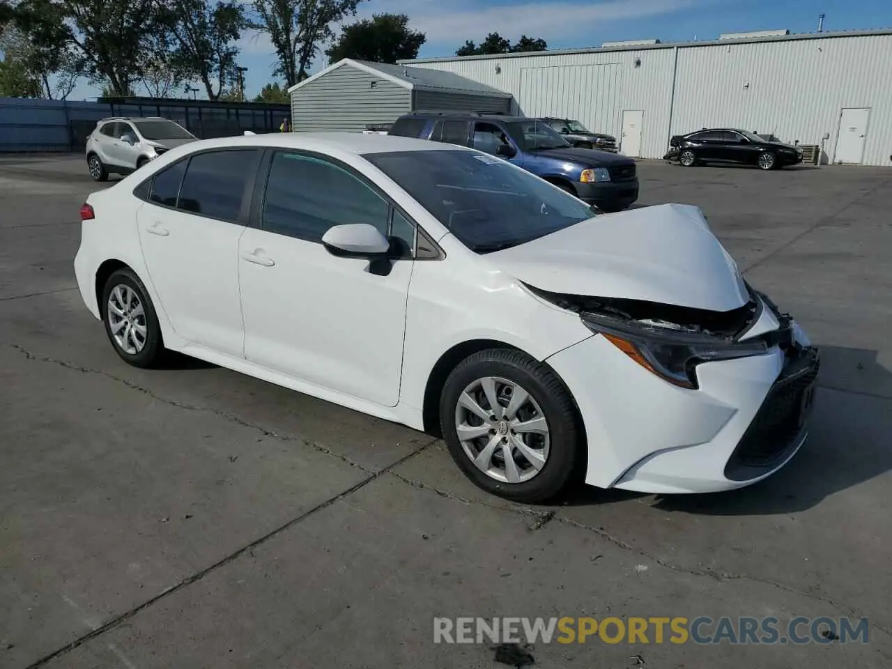 4 fotografías del automóvil dañado 5YFEPRAE2LP135426 TOYOTA COROLLA 2020