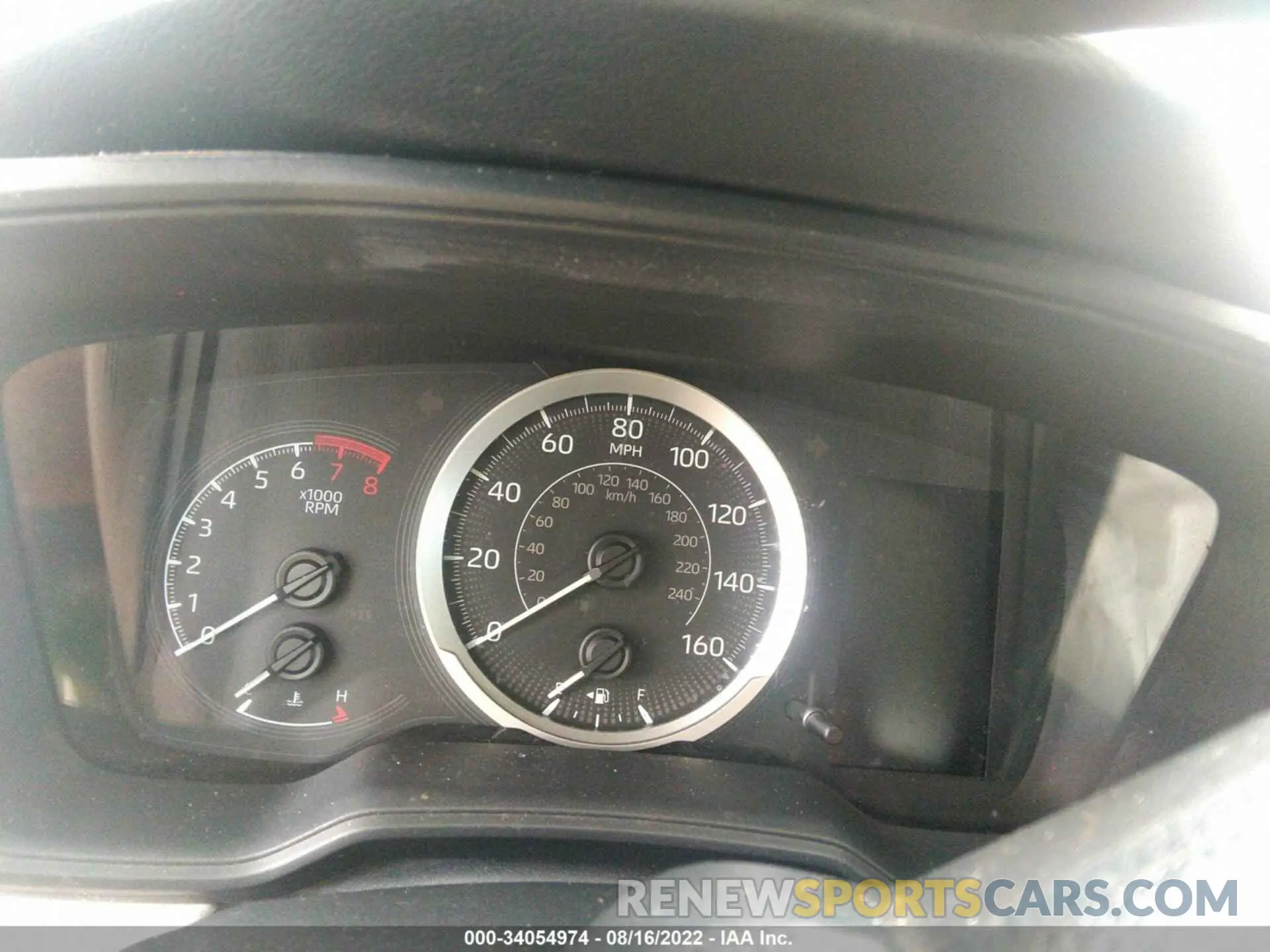 7 fotografías del automóvil dañado 5YFEPRAE2LP140268 TOYOTA COROLLA 2020