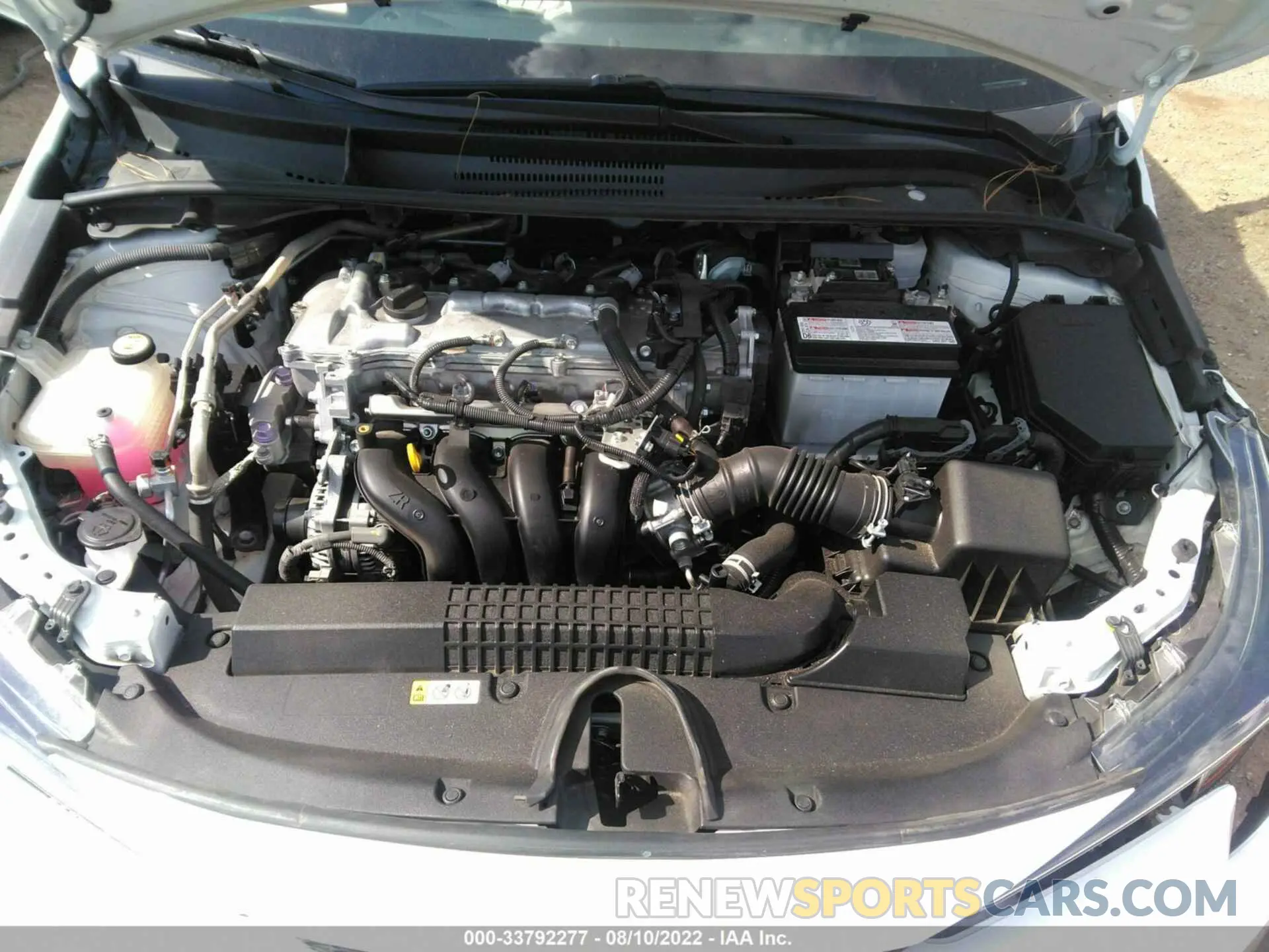 10 fotografías del automóvil dañado 5YFEPRAE2LP140772 TOYOTA COROLLA 2020