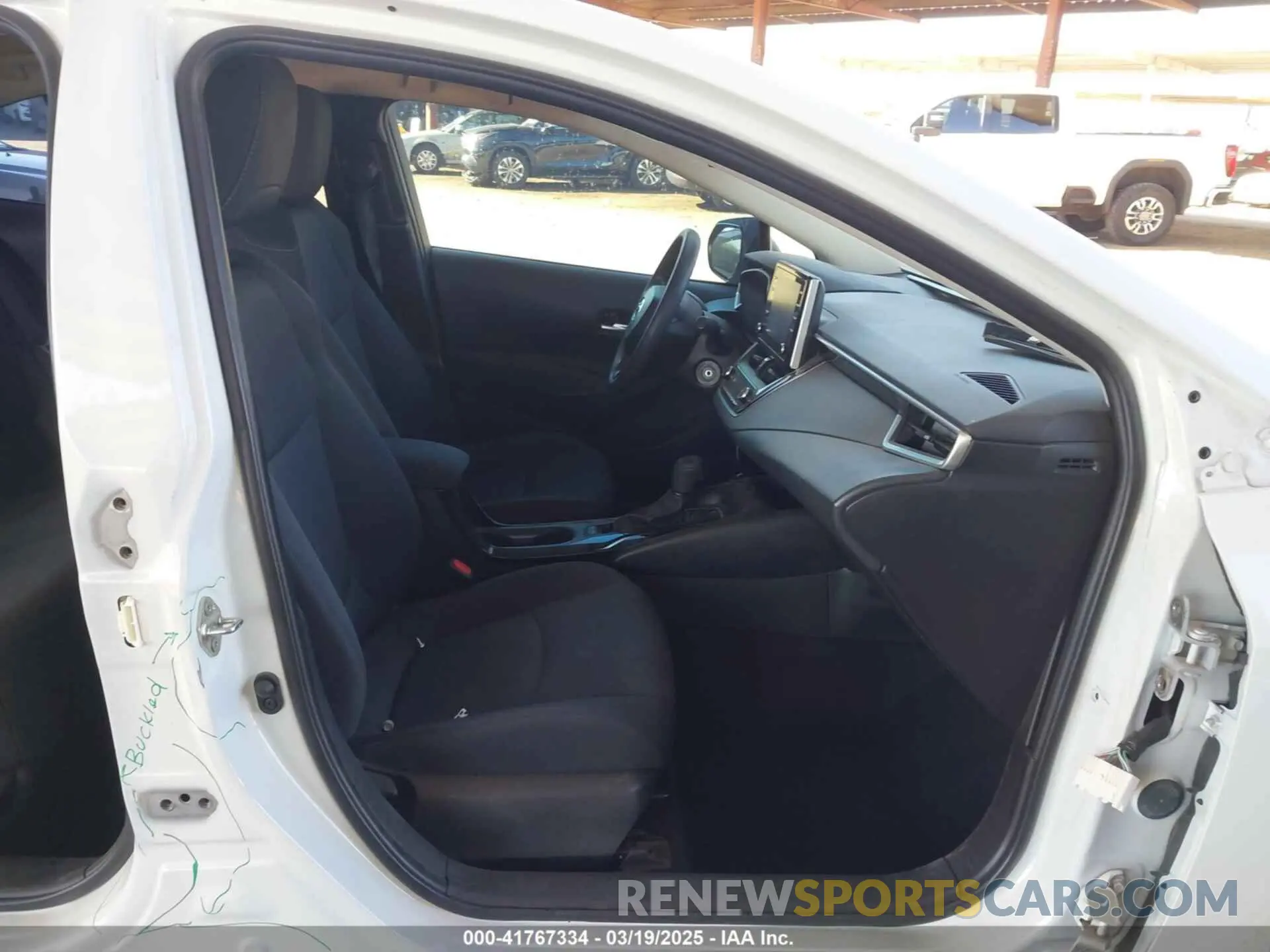 5 fotografías del automóvil dañado 5YFEPRAE2LP144904 TOYOTA COROLLA 2020