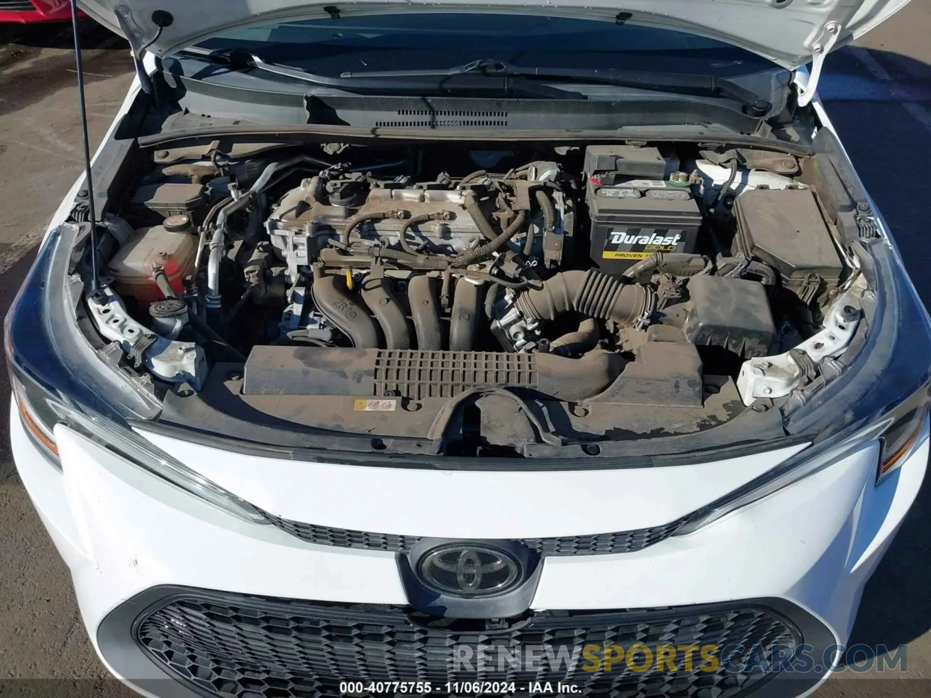 10 fotografías del automóvil dañado 5YFEPRAE3LP012718 TOYOTA COROLLA 2020