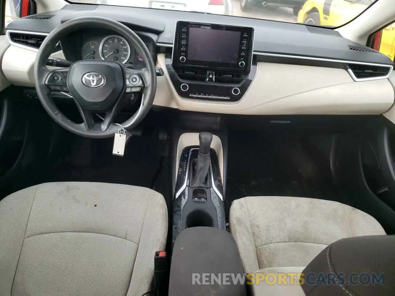8 fotografías del automóvil dañado 5YFEPRAE3LP016168 TOYOTA COROLLA 2020