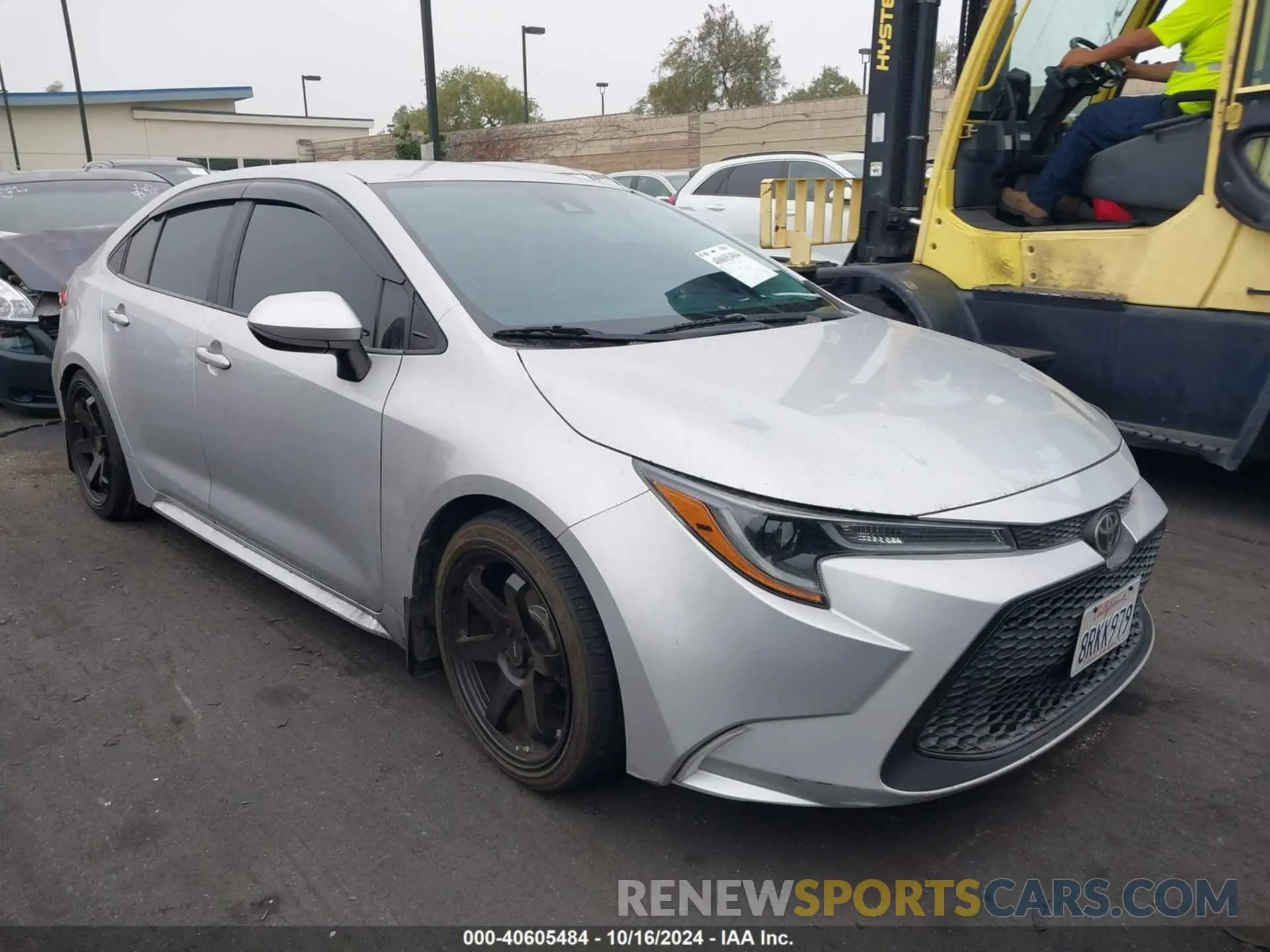 1 fotografías del automóvil dañado 5YFEPRAE3LP023718 TOYOTA COROLLA 2020