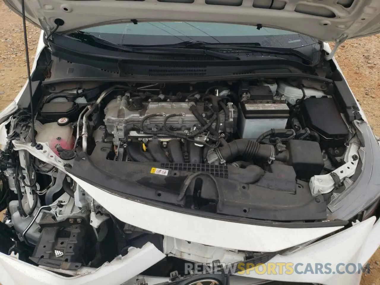 11 fotografías del automóvil dañado 5YFEPRAE3LP026585 TOYOTA COROLLA 2020