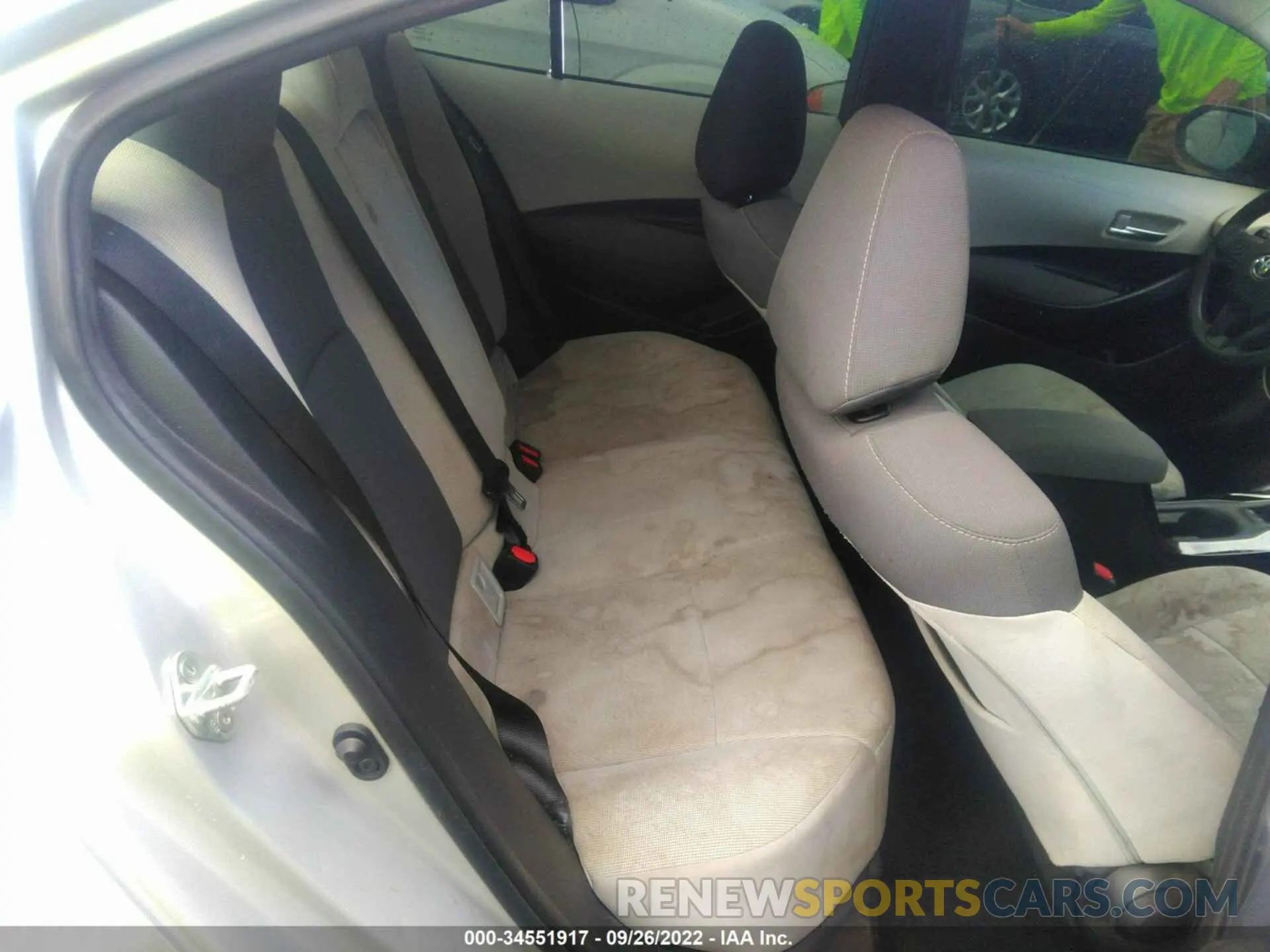 8 fotografías del automóvil dañado 5YFEPRAE3LP029194 TOYOTA COROLLA 2020