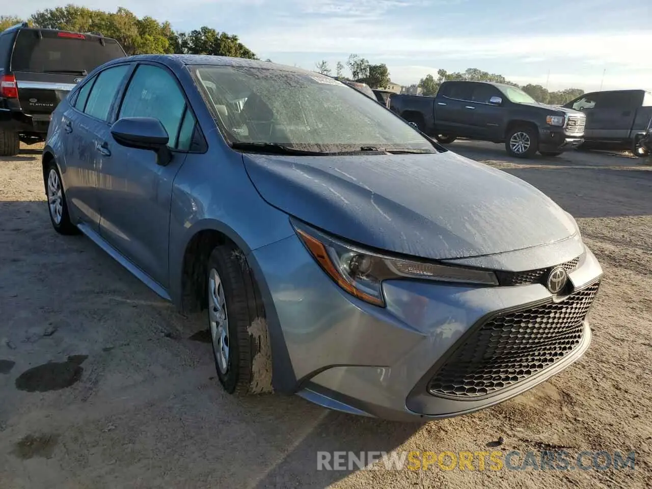 1 fotografías del automóvil dañado 5YFEPRAE3LP032760 TOYOTA COROLLA 2020