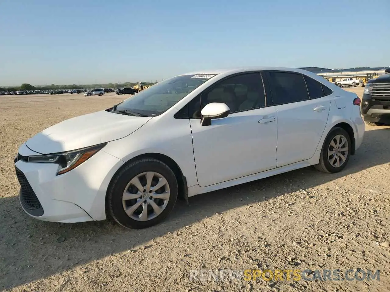 1 fotografías del automóvil dañado 5YFEPRAE3LP033777 TOYOTA COROLLA 2020