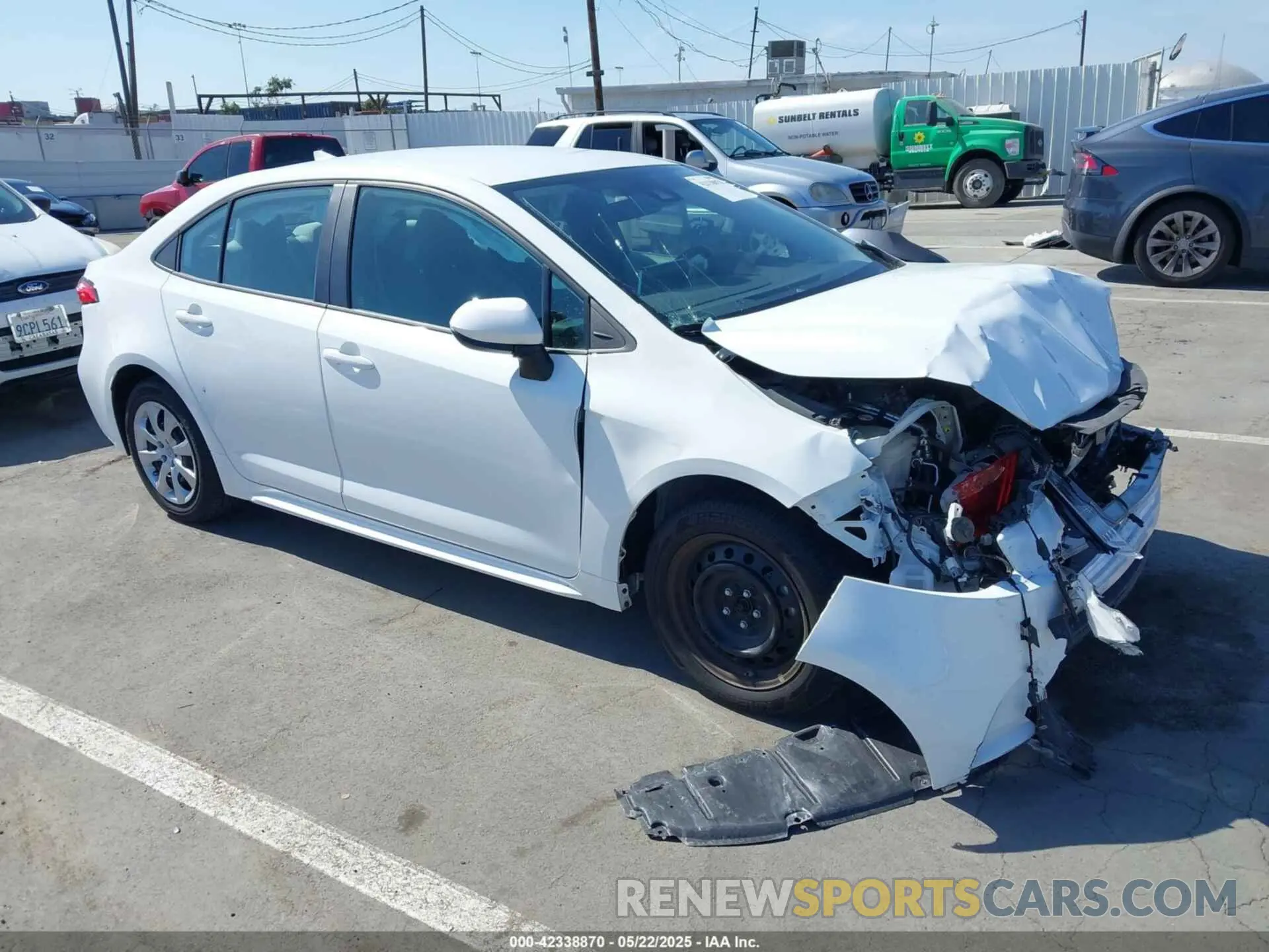 1 fotografías del automóvil dañado 5YFEPRAE3LP039367 TOYOTA COROLLA 2020
