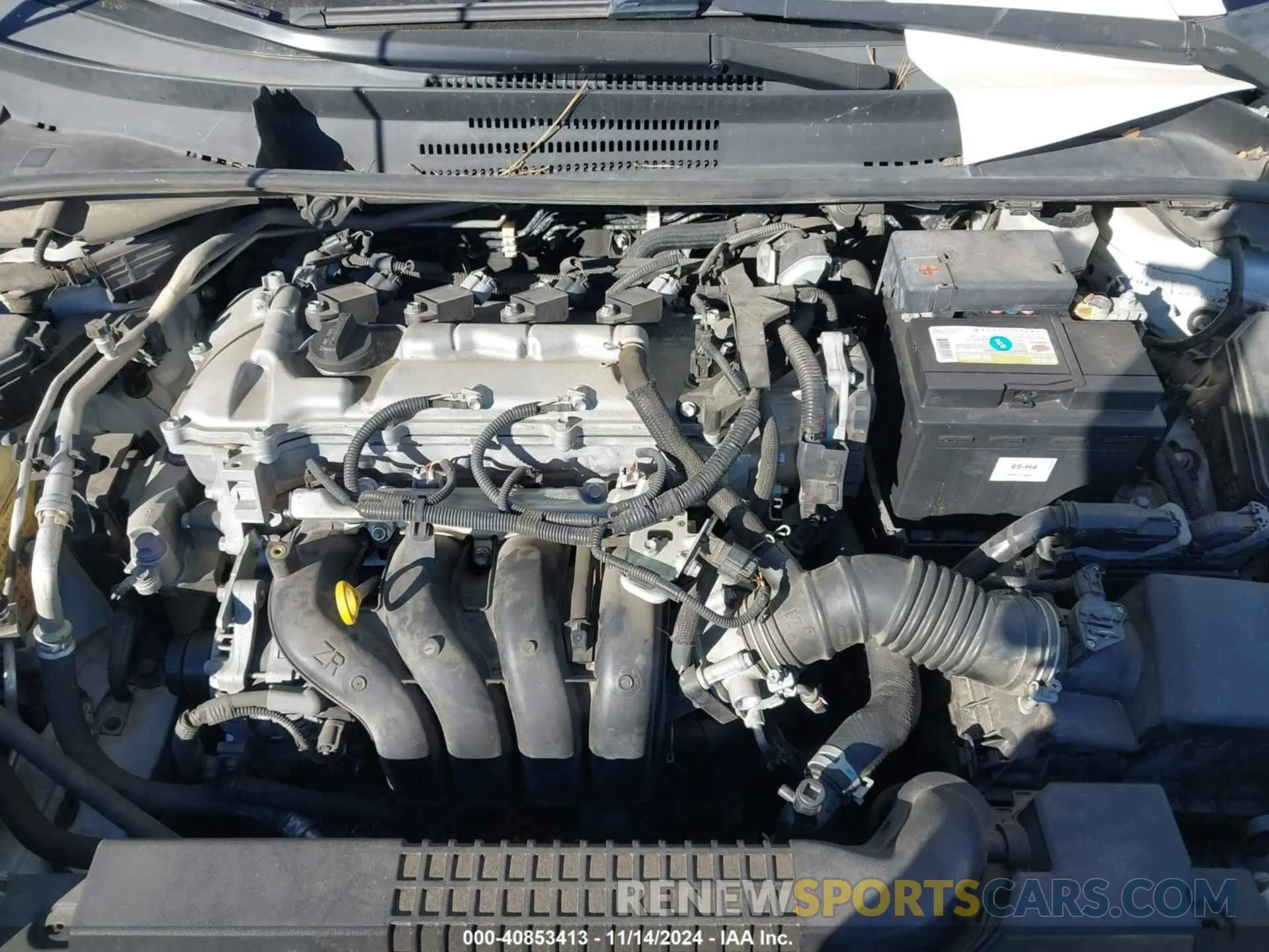 10 fotografías del automóvil dañado 5YFEPRAE3LP047405 TOYOTA COROLLA 2020