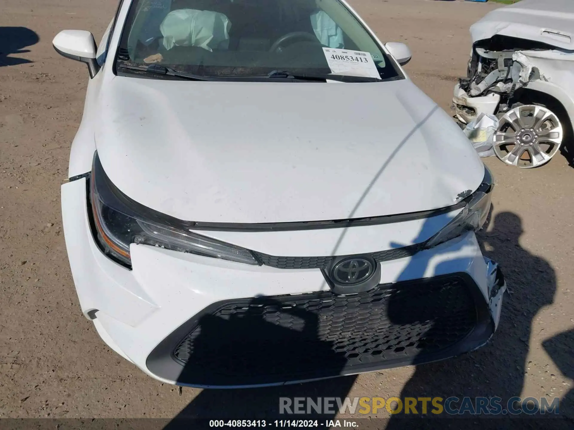 12 fotografías del automóvil dañado 5YFEPRAE3LP047405 TOYOTA COROLLA 2020