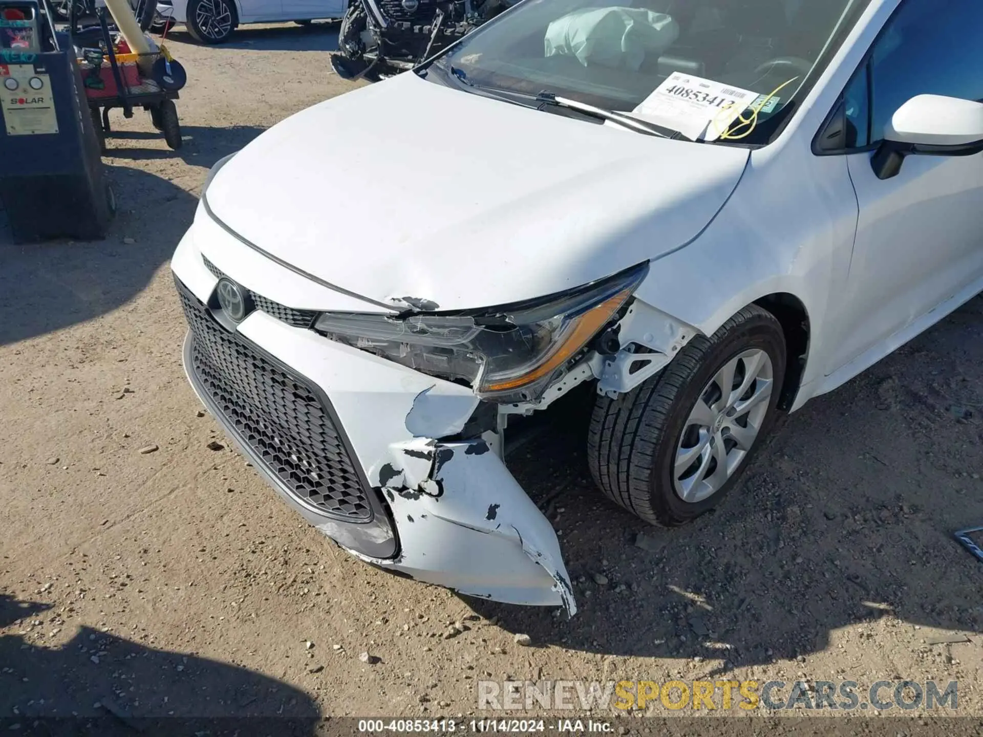 6 fotografías del automóvil dañado 5YFEPRAE3LP047405 TOYOTA COROLLA 2020