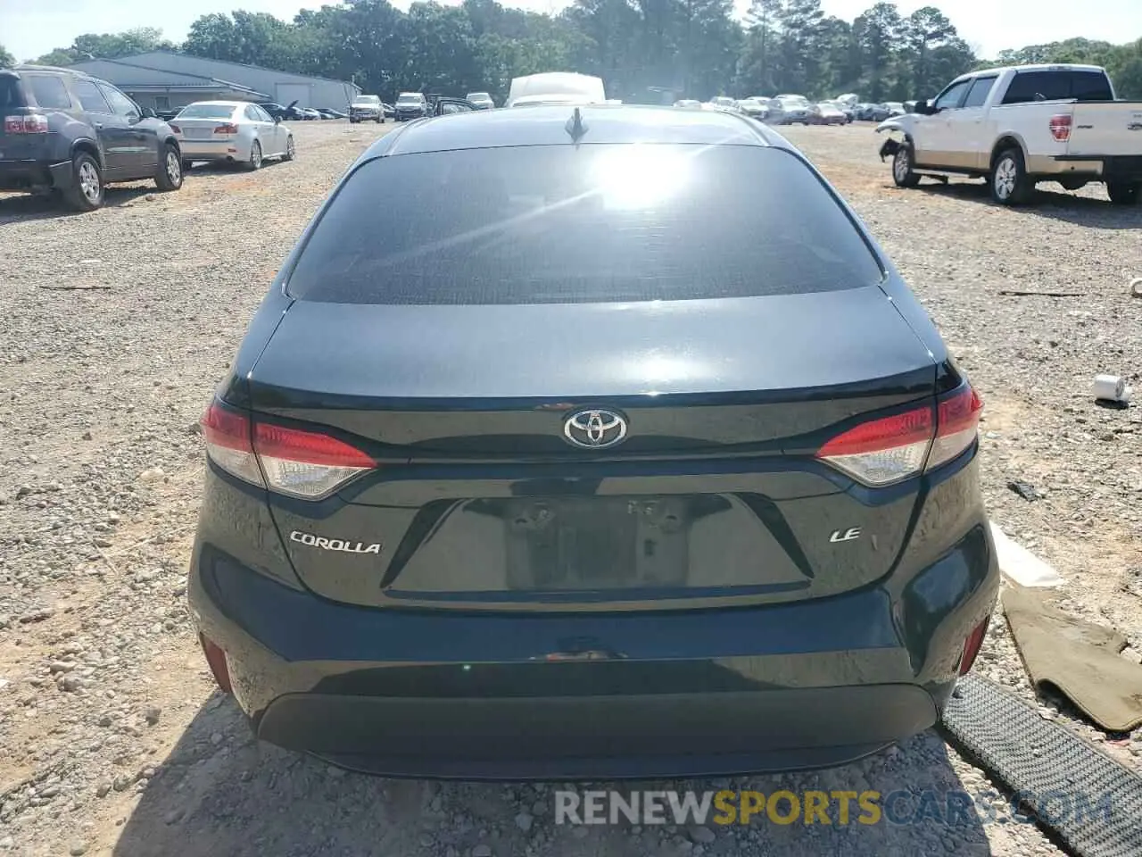6 fotografías del automóvil dañado 5YFEPRAE3LP056105 TOYOTA COROLLA 2020