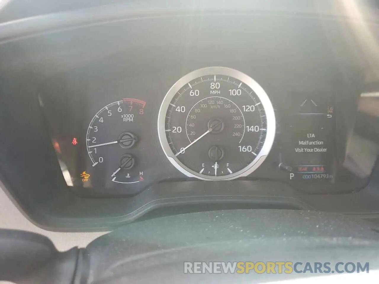 9 fotografías del automóvil dañado 5YFEPRAE3LP056105 TOYOTA COROLLA 2020