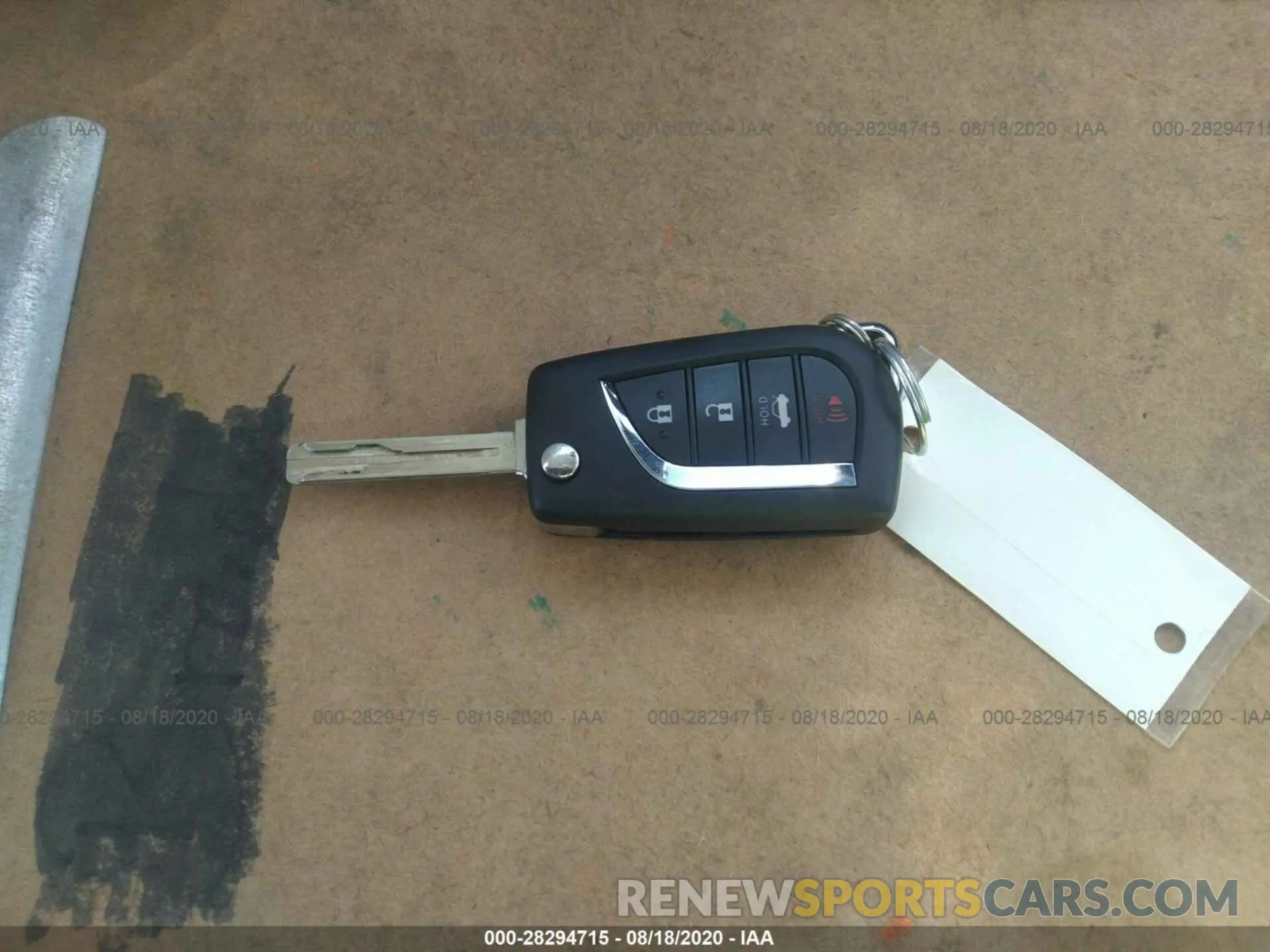 11 fotografías del automóvil dañado 5YFEPRAE3LP061210 TOYOTA COROLLA 2020