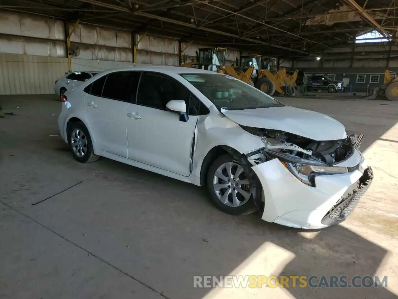 4 fotografías del automóvil dañado 5YFEPRAE3LP061711 TOYOTA COROLLA 2020