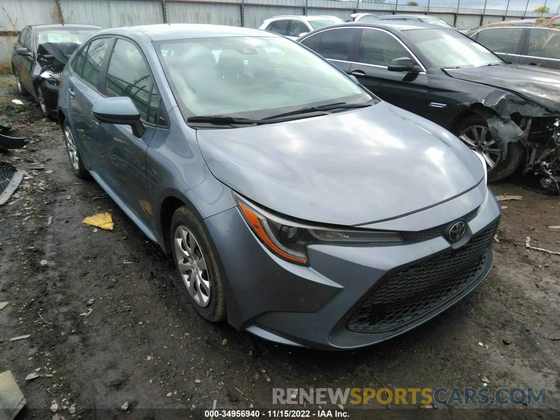 1 fotografías del automóvil dañado 5YFEPRAE3LP062115 TOYOTA COROLLA 2020
