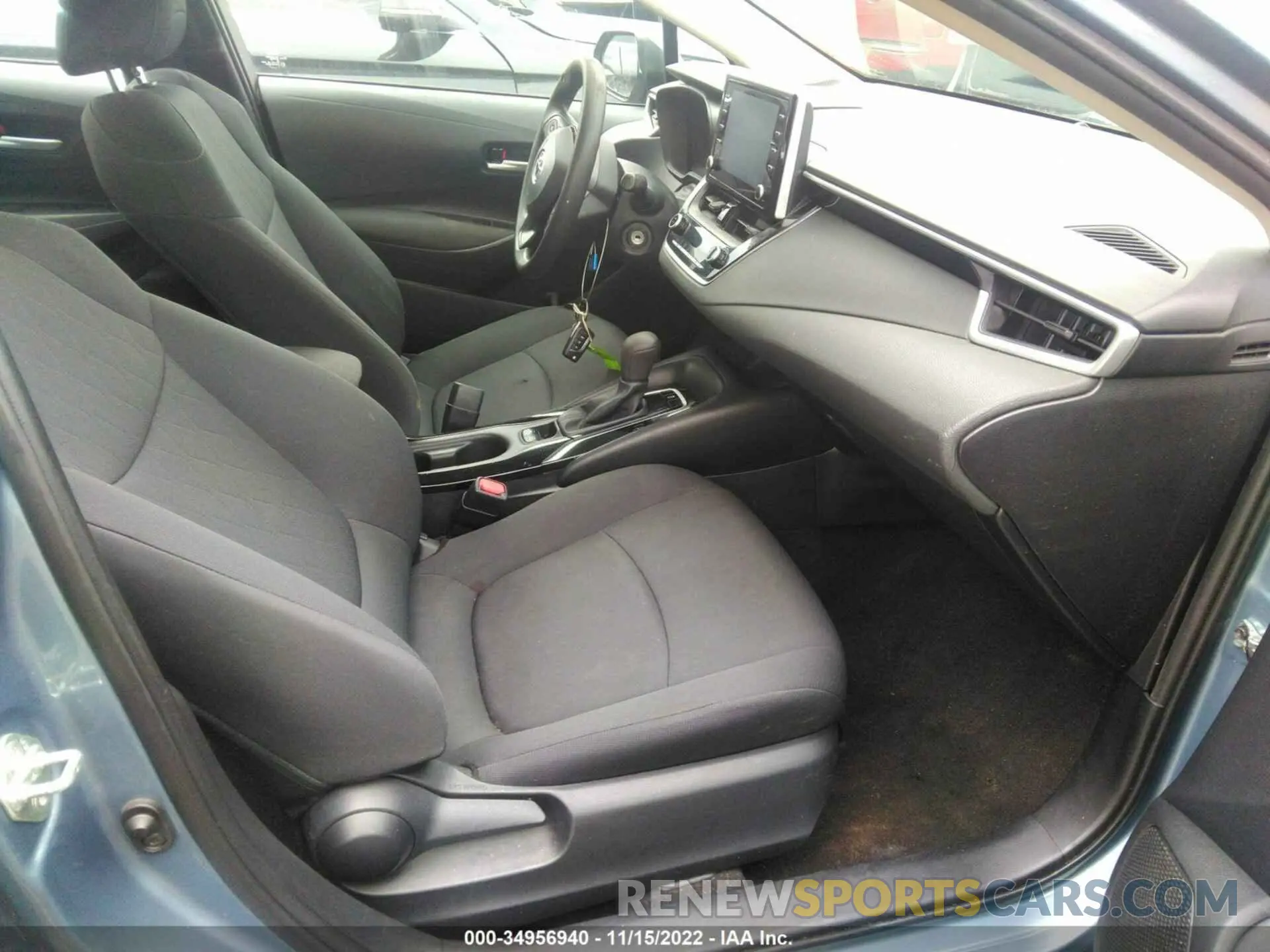 5 fotografías del automóvil dañado 5YFEPRAE3LP062115 TOYOTA COROLLA 2020