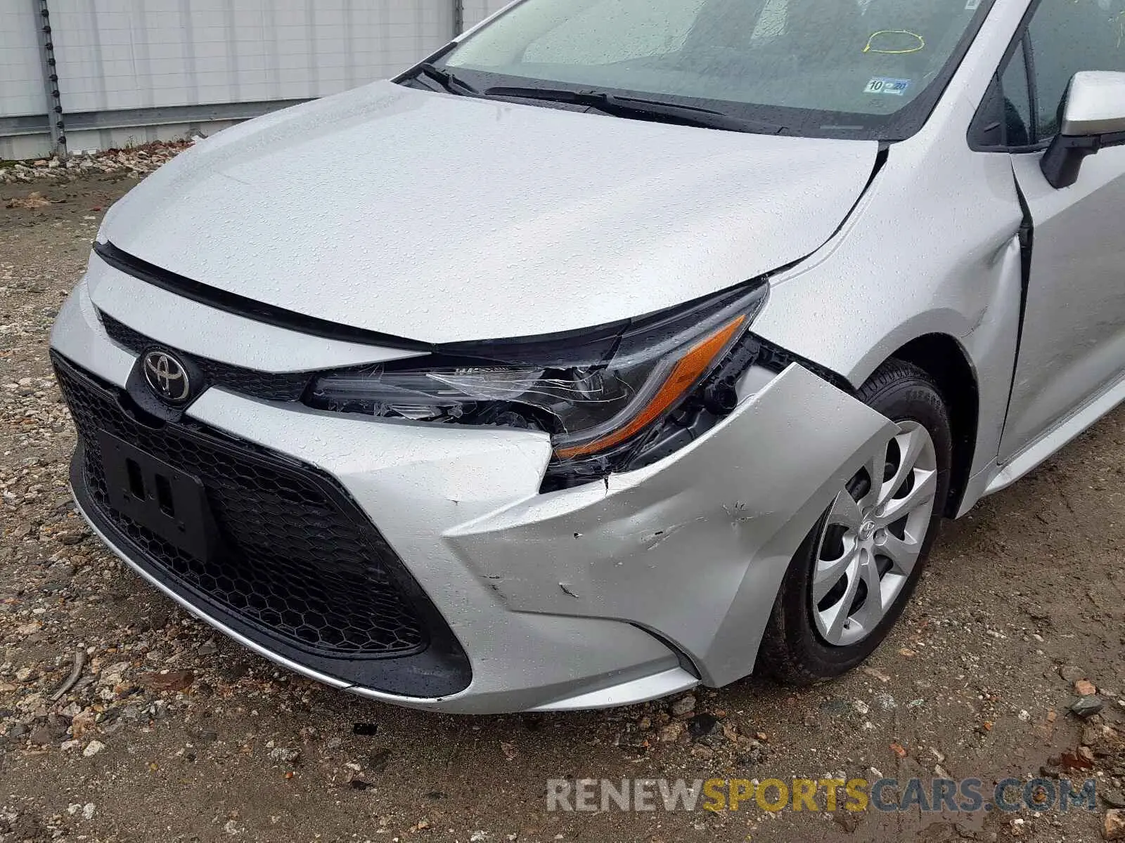 9 fotografías del automóvil dañado 5YFEPRAE3LP062339 TOYOTA COROLLA 2020