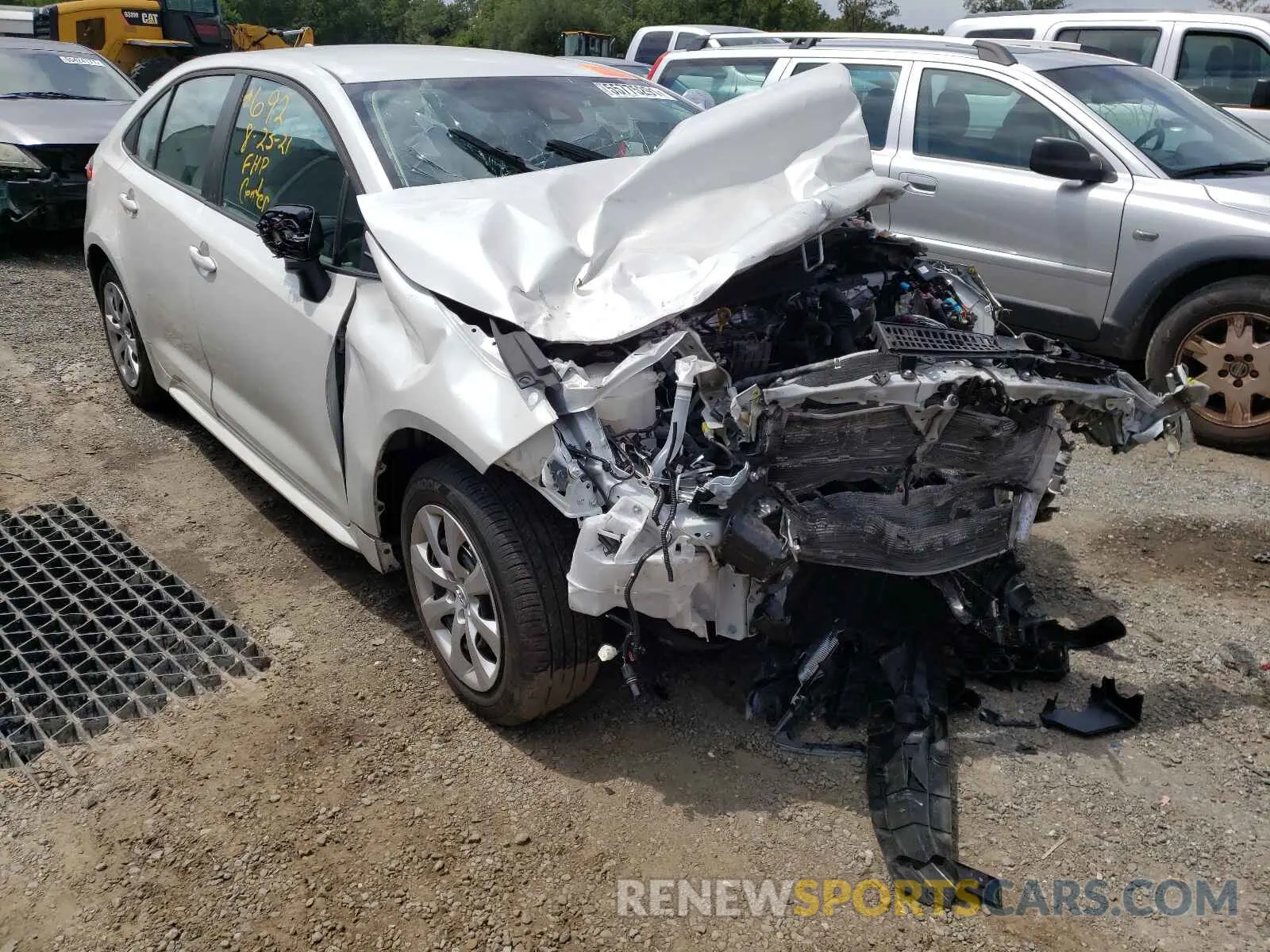 1 fotografías del automóvil dañado 5YFEPRAE3LP066665 TOYOTA COROLLA 2020