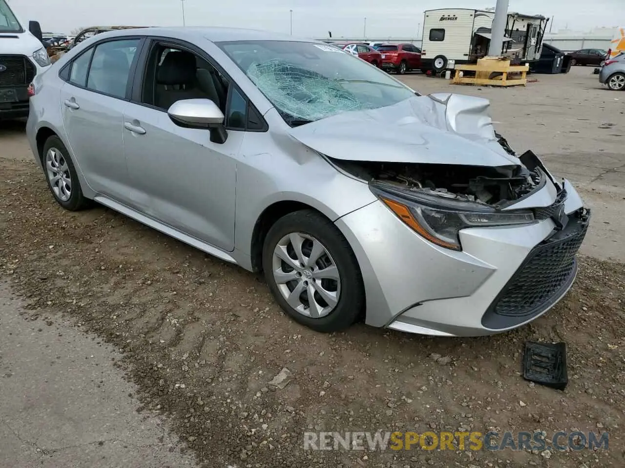 4 fotografías del automóvil dañado 5YFEPRAE3LP068416 TOYOTA COROLLA 2020