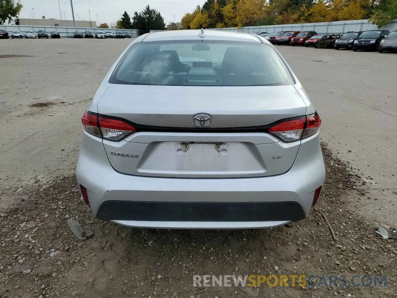 6 fotografías del automóvil dañado 5YFEPRAE3LP068416 TOYOTA COROLLA 2020