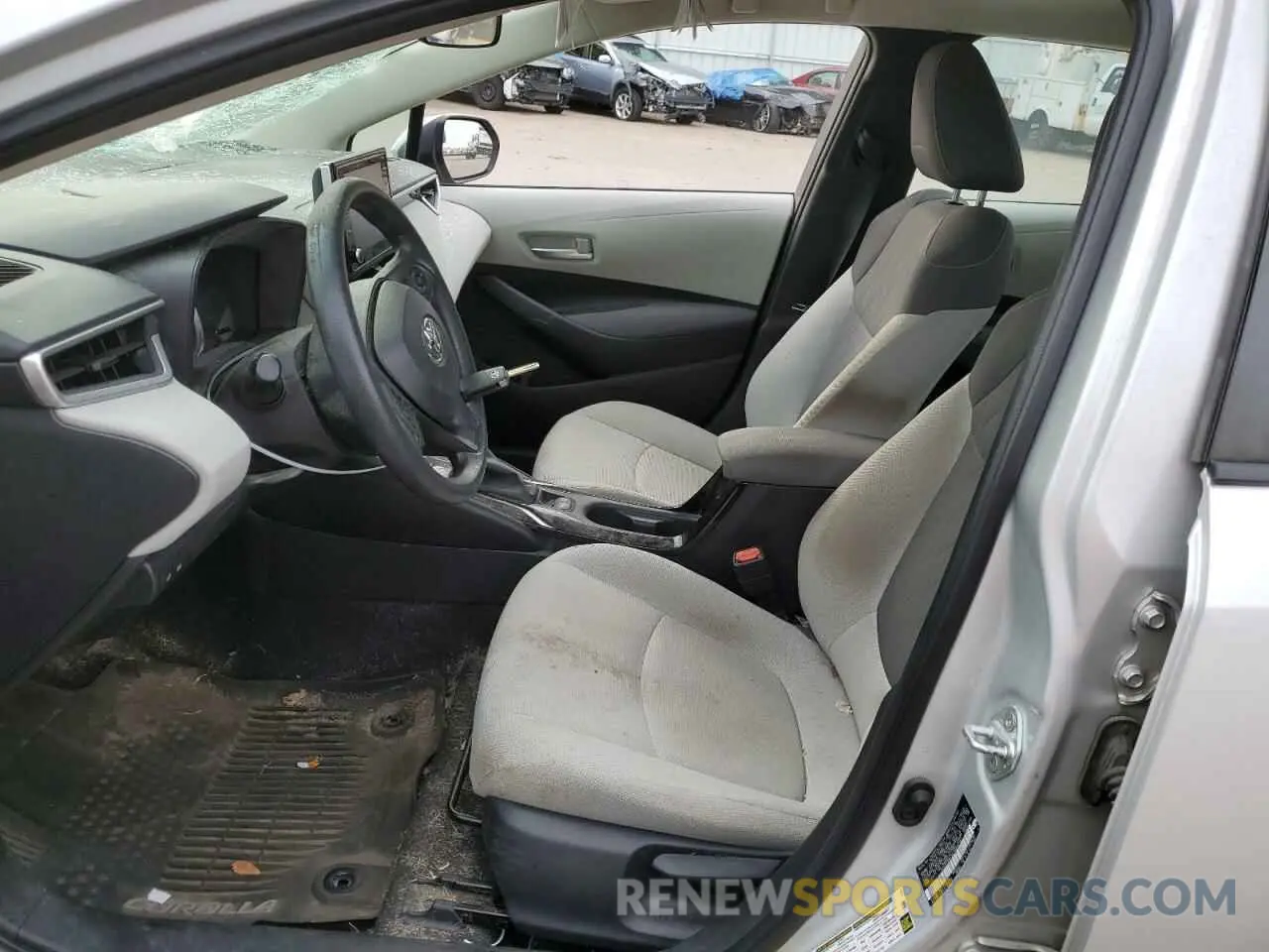 7 fotografías del automóvil dañado 5YFEPRAE3LP068416 TOYOTA COROLLA 2020