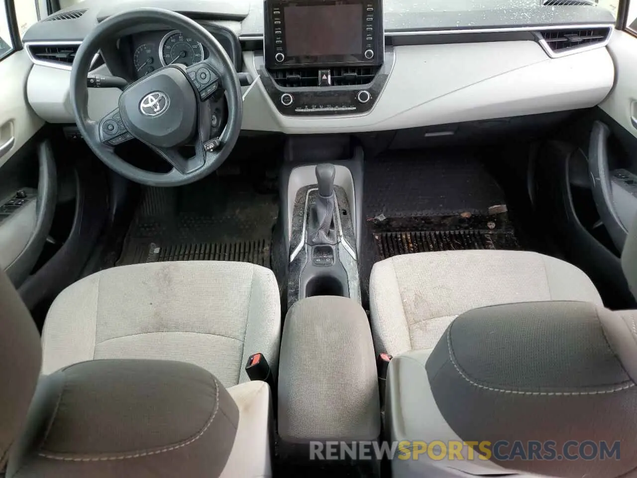 8 fotografías del automóvil dañado 5YFEPRAE3LP068416 TOYOTA COROLLA 2020