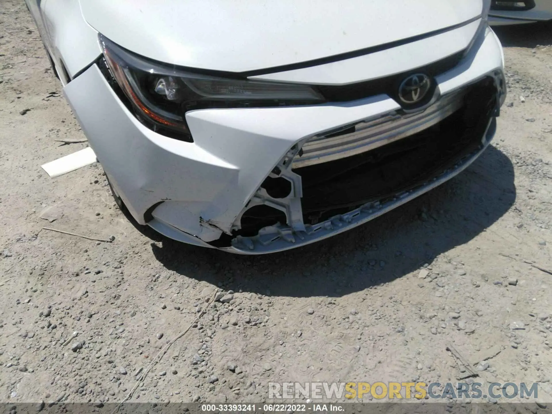 6 fotografías del automóvil dañado 5YFEPRAE3LP073891 TOYOTA COROLLA 2020