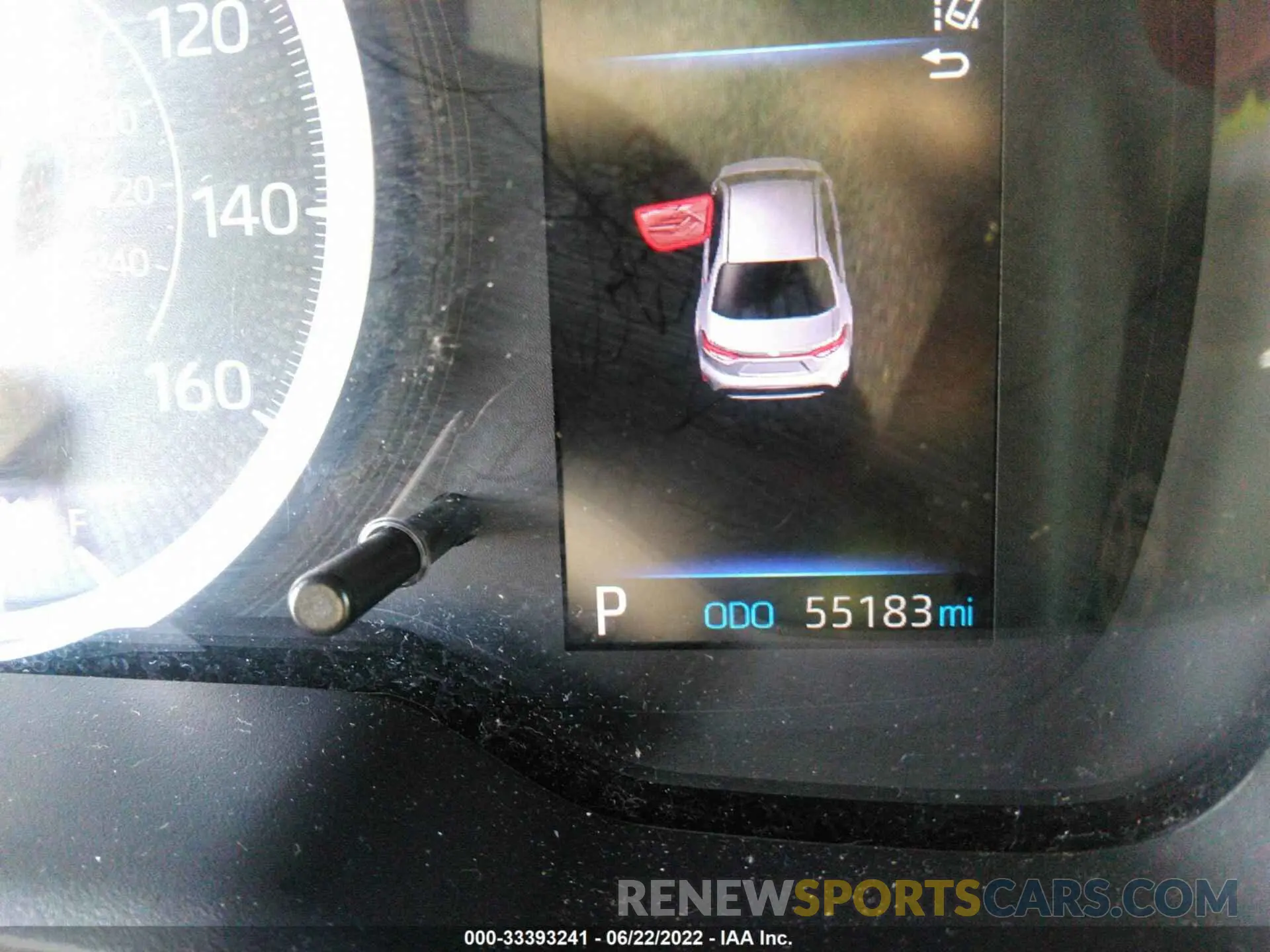 7 fotografías del automóvil dañado 5YFEPRAE3LP073891 TOYOTA COROLLA 2020