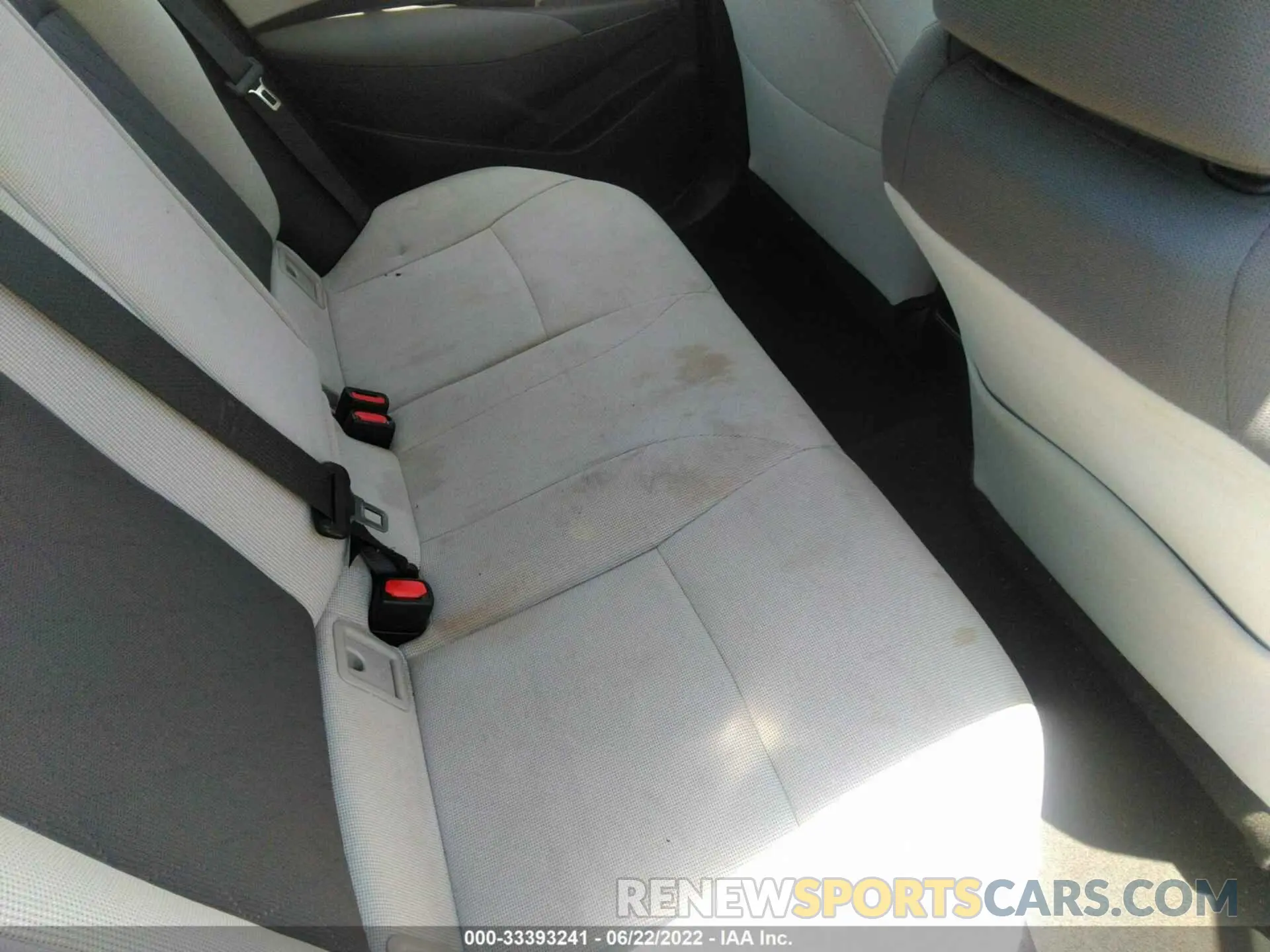 8 fotografías del automóvil dañado 5YFEPRAE3LP073891 TOYOTA COROLLA 2020