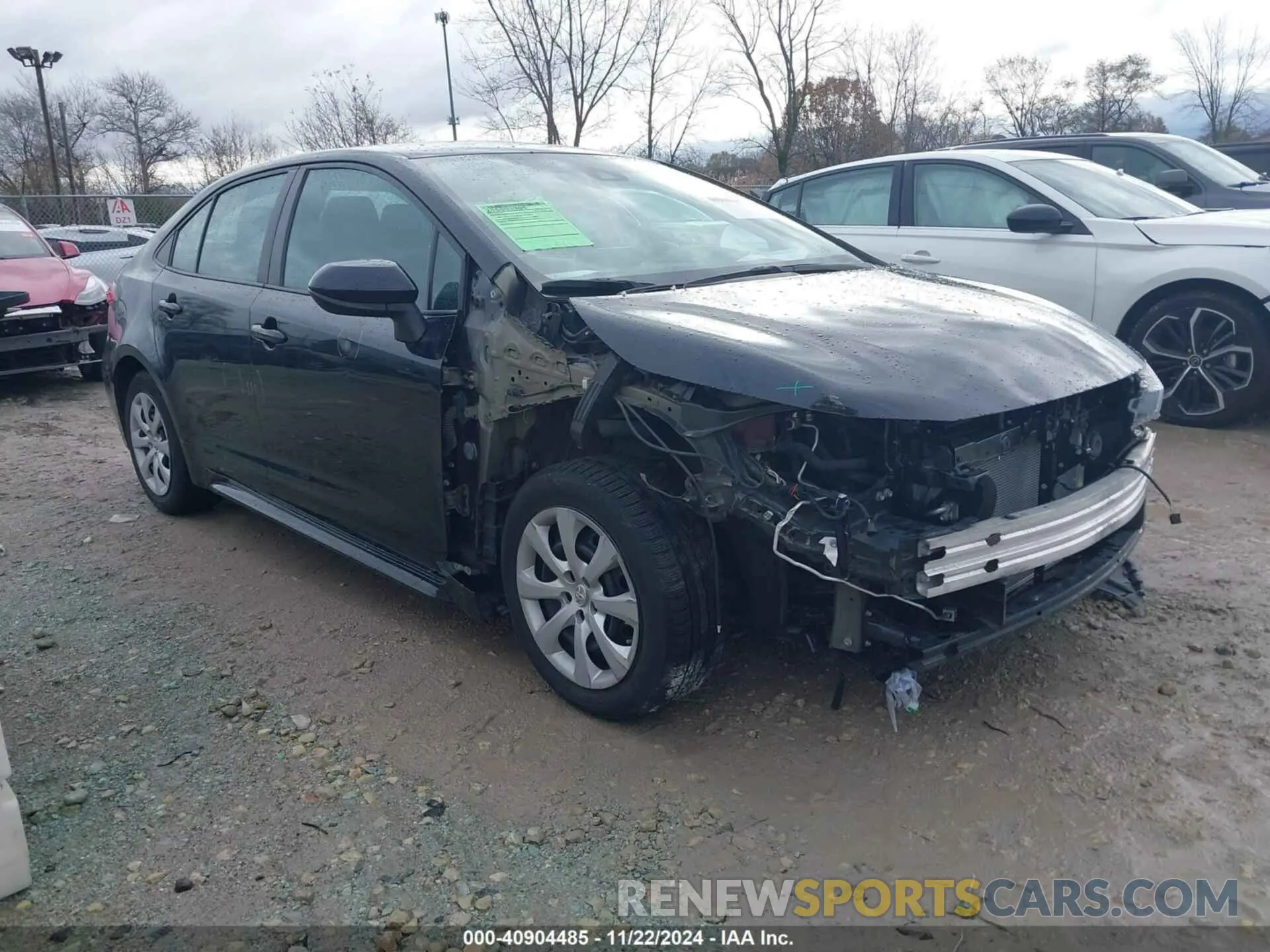 1 fotografías del automóvil dañado 5YFEPRAE3LP081392 TOYOTA COROLLA 2020