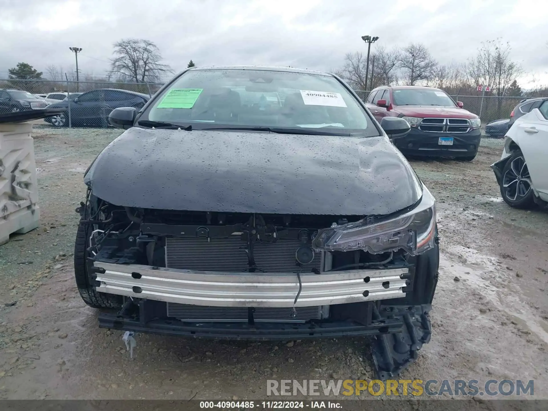12 fotografías del automóvil dañado 5YFEPRAE3LP081392 TOYOTA COROLLA 2020