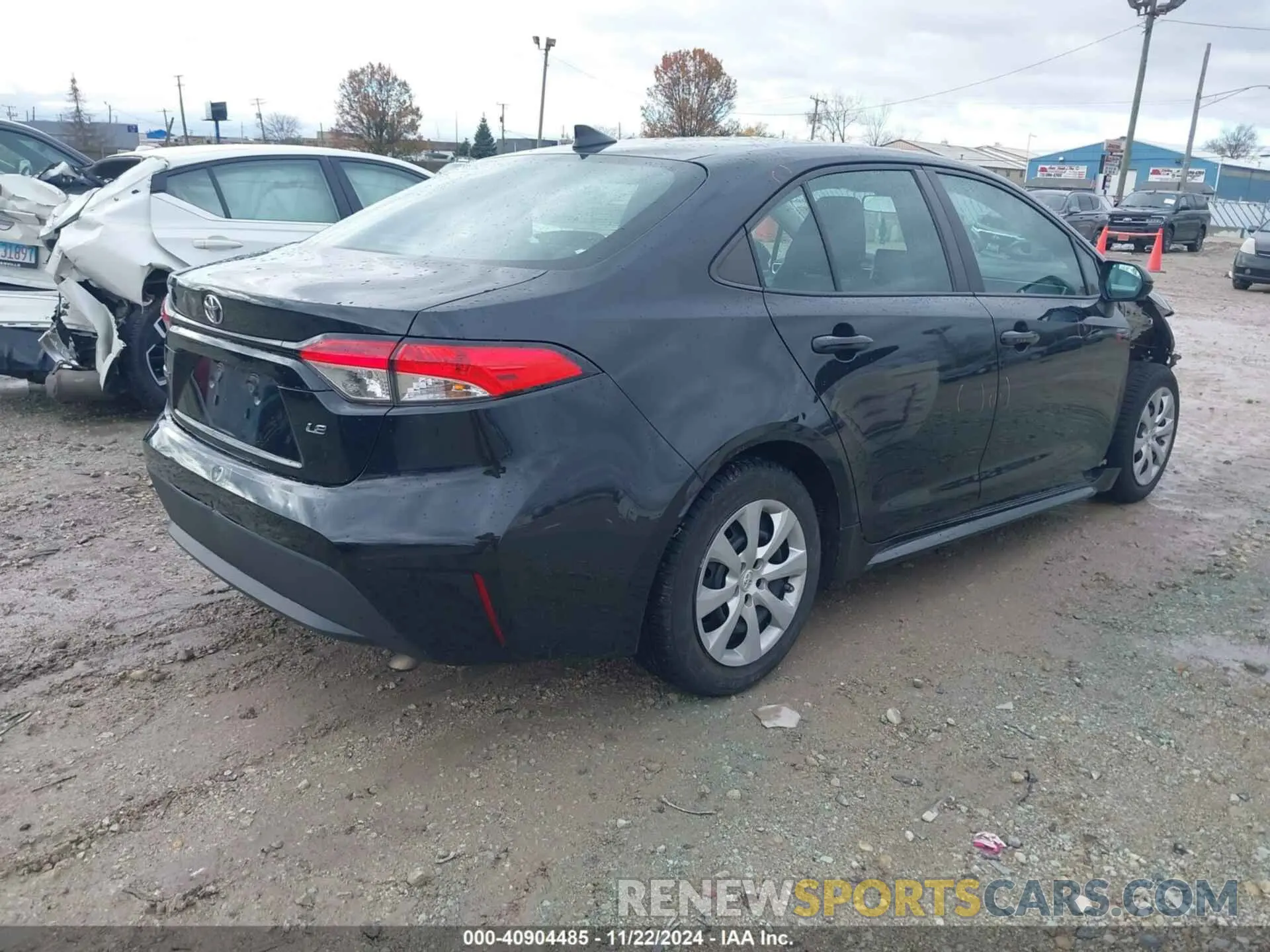 4 fotografías del automóvil dañado 5YFEPRAE3LP081392 TOYOTA COROLLA 2020