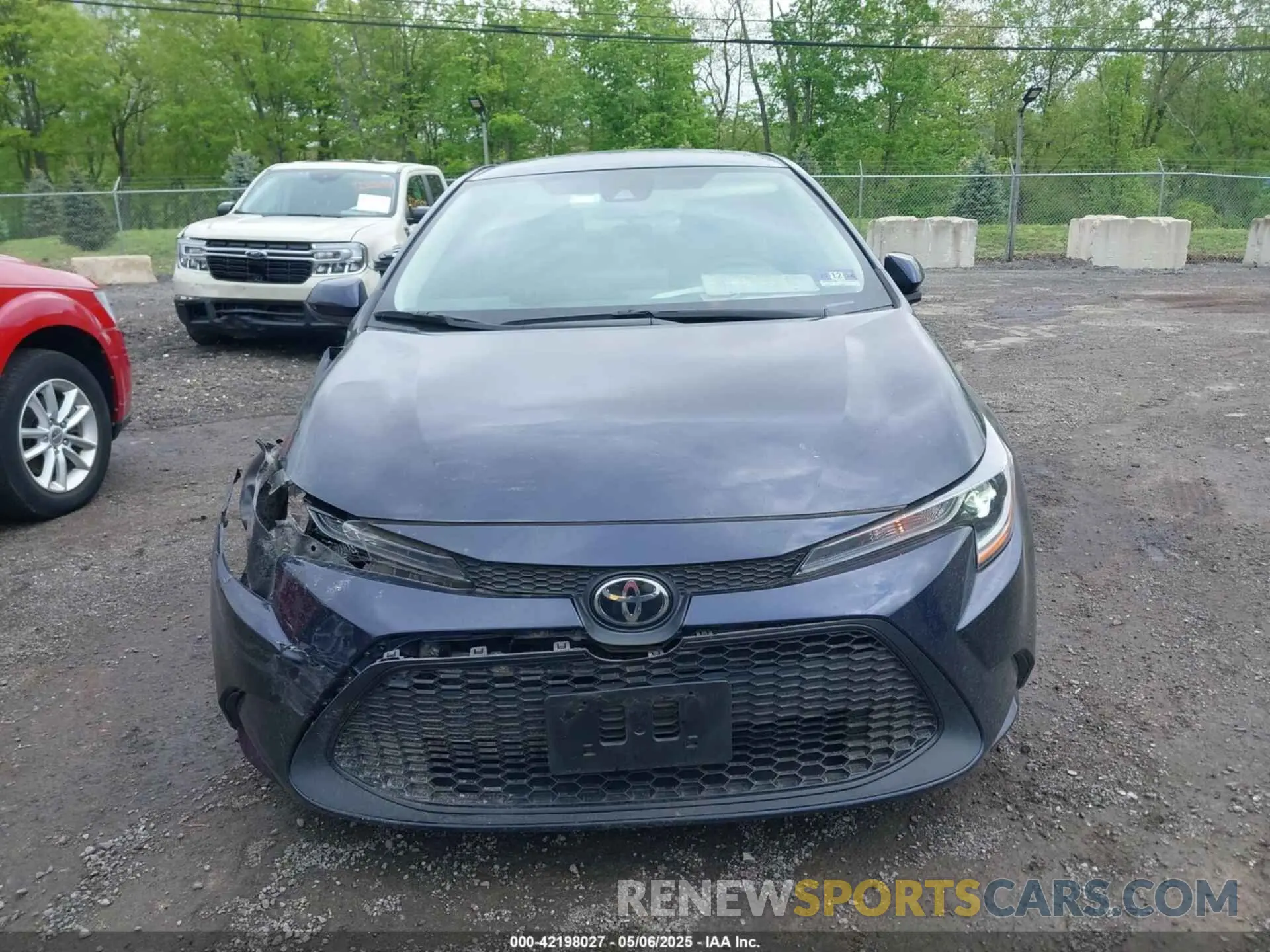 12 fotografías del automóvil dañado 5YFEPRAE3LP084227 TOYOTA COROLLA 2020