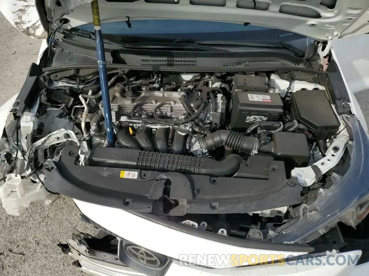 11 fotografías del automóvil dañado 5YFEPRAE3LP089573 TOYOTA COROLLA 2020