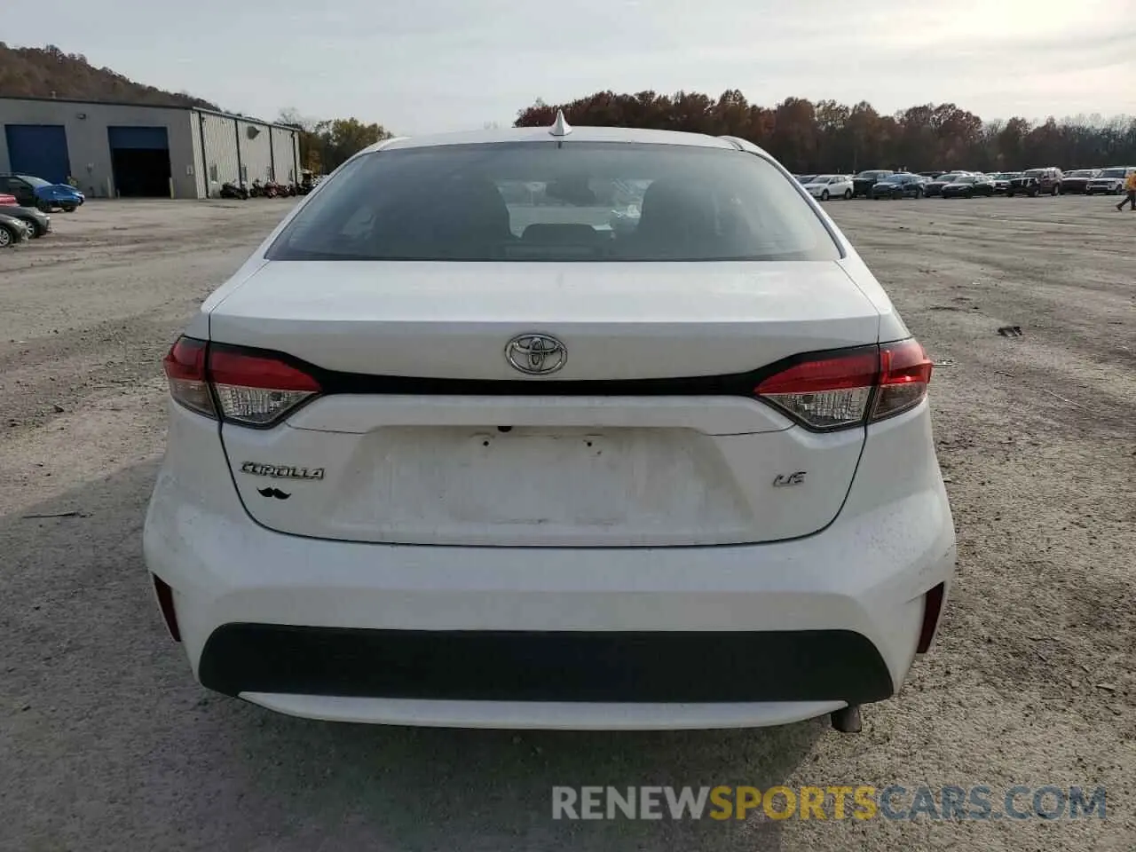 6 fotografías del automóvil dañado 5YFEPRAE3LP089573 TOYOTA COROLLA 2020