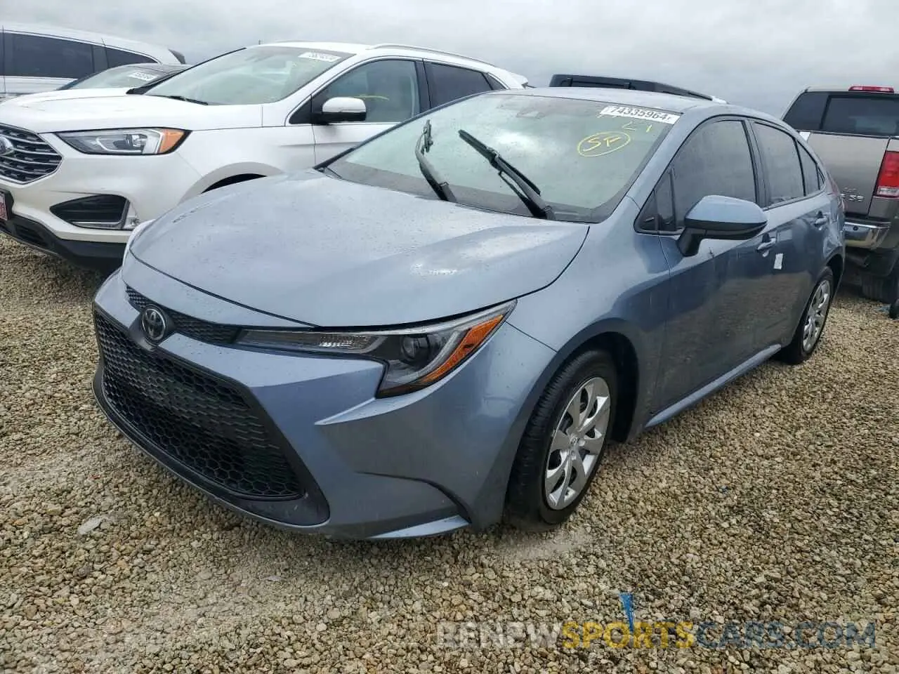 1 fotografías del automóvil dañado 5YFEPRAE3LP091419 TOYOTA COROLLA 2020