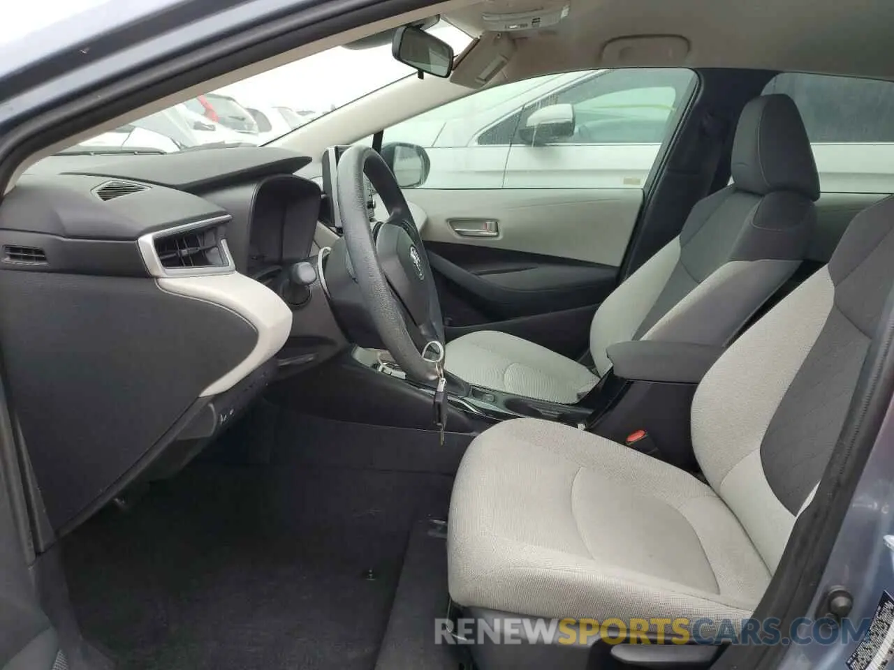 7 fotografías del automóvil dañado 5YFEPRAE3LP091419 TOYOTA COROLLA 2020