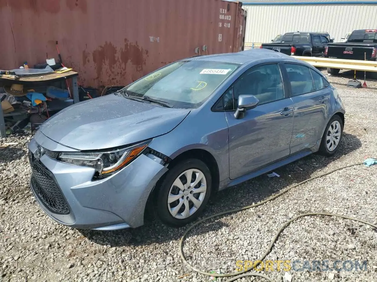 1 fotografías del automóvil dañado 5YFEPRAE3LP101124 TOYOTA COROLLA 2020