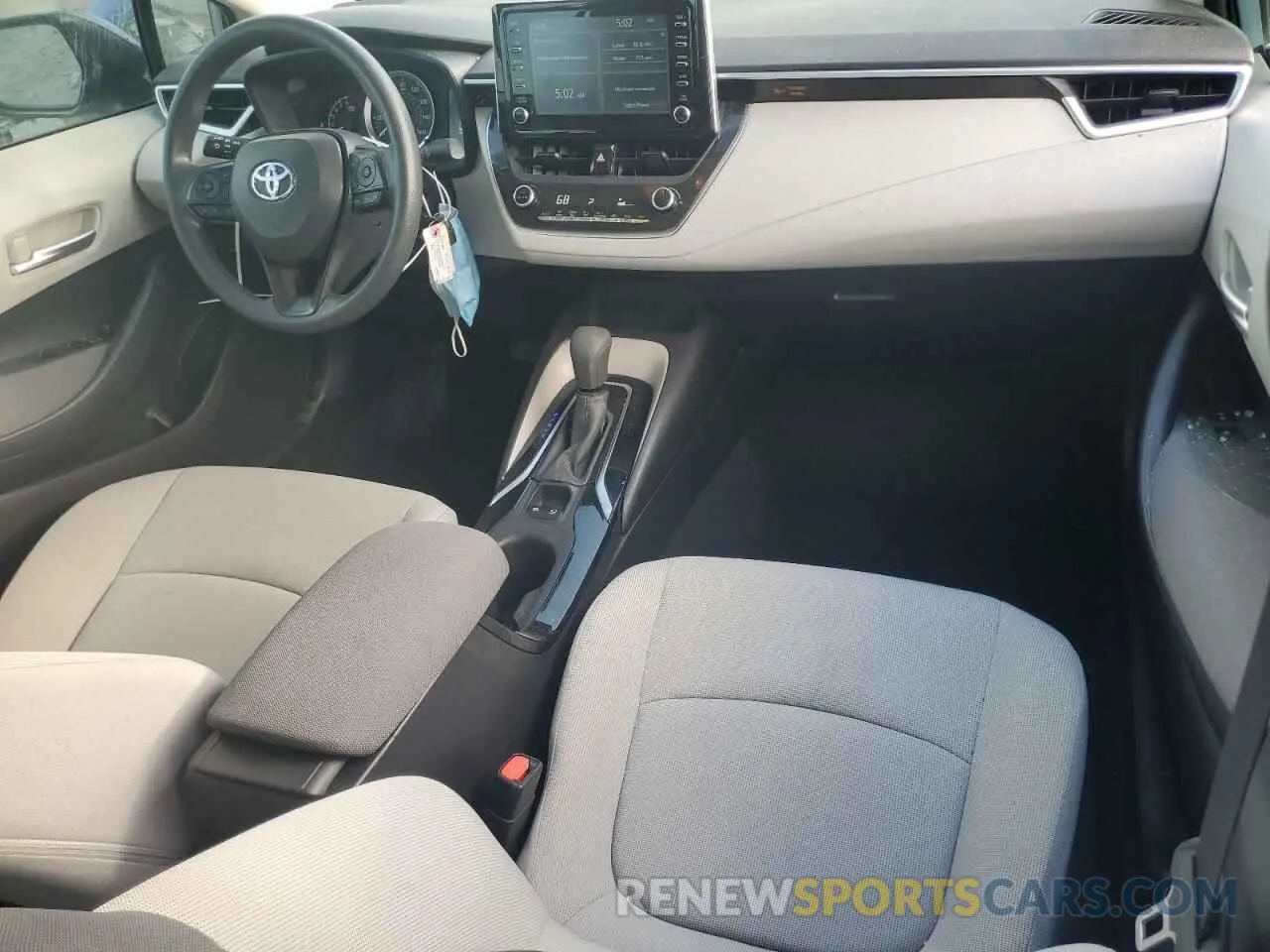 8 fotografías del automóvil dañado 5YFEPRAE3LP101527 TOYOTA COROLLA 2020
