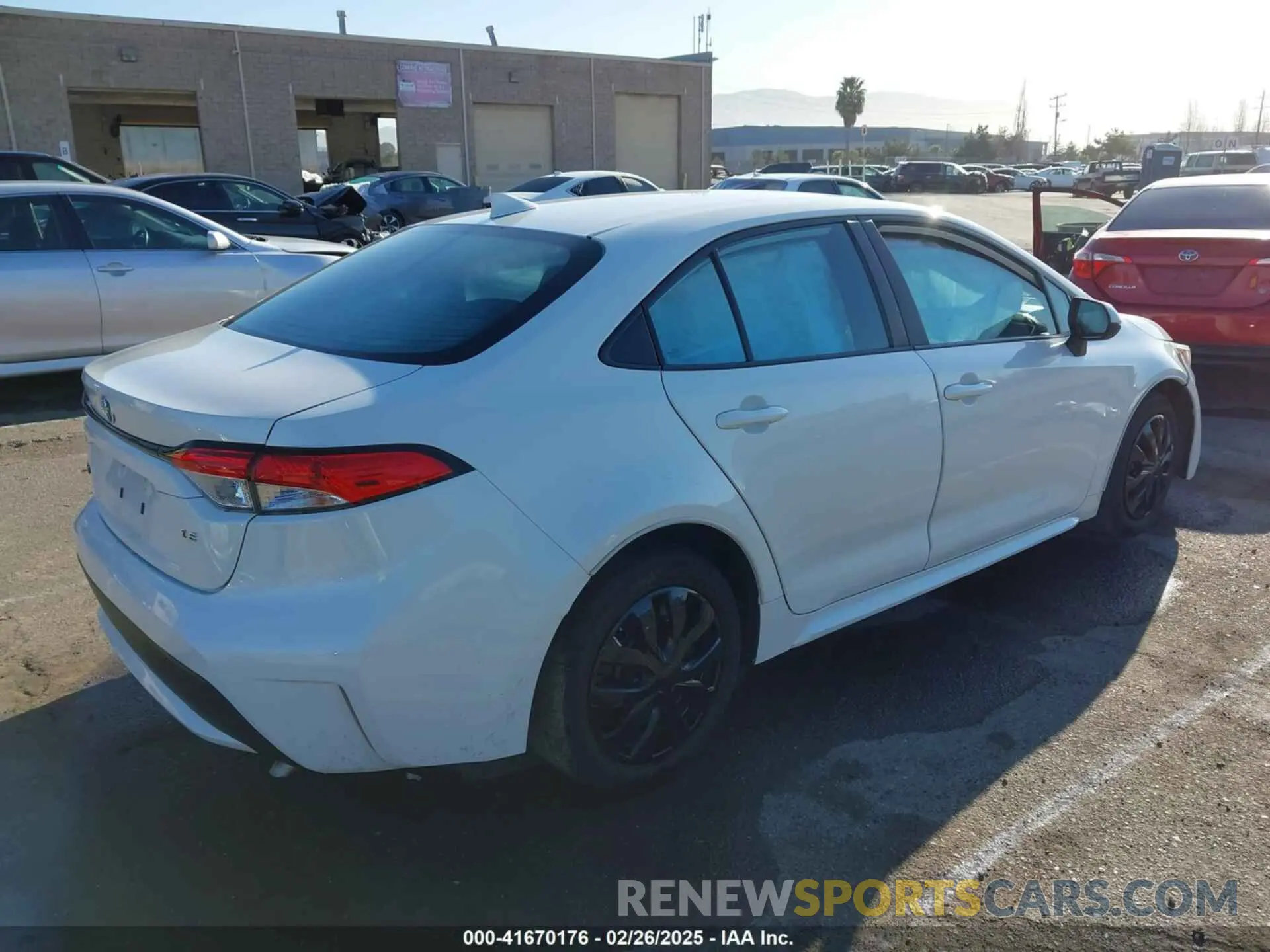 4 fotografías del automóvil dañado 5YFEPRAE3LP111488 TOYOTA COROLLA 2020