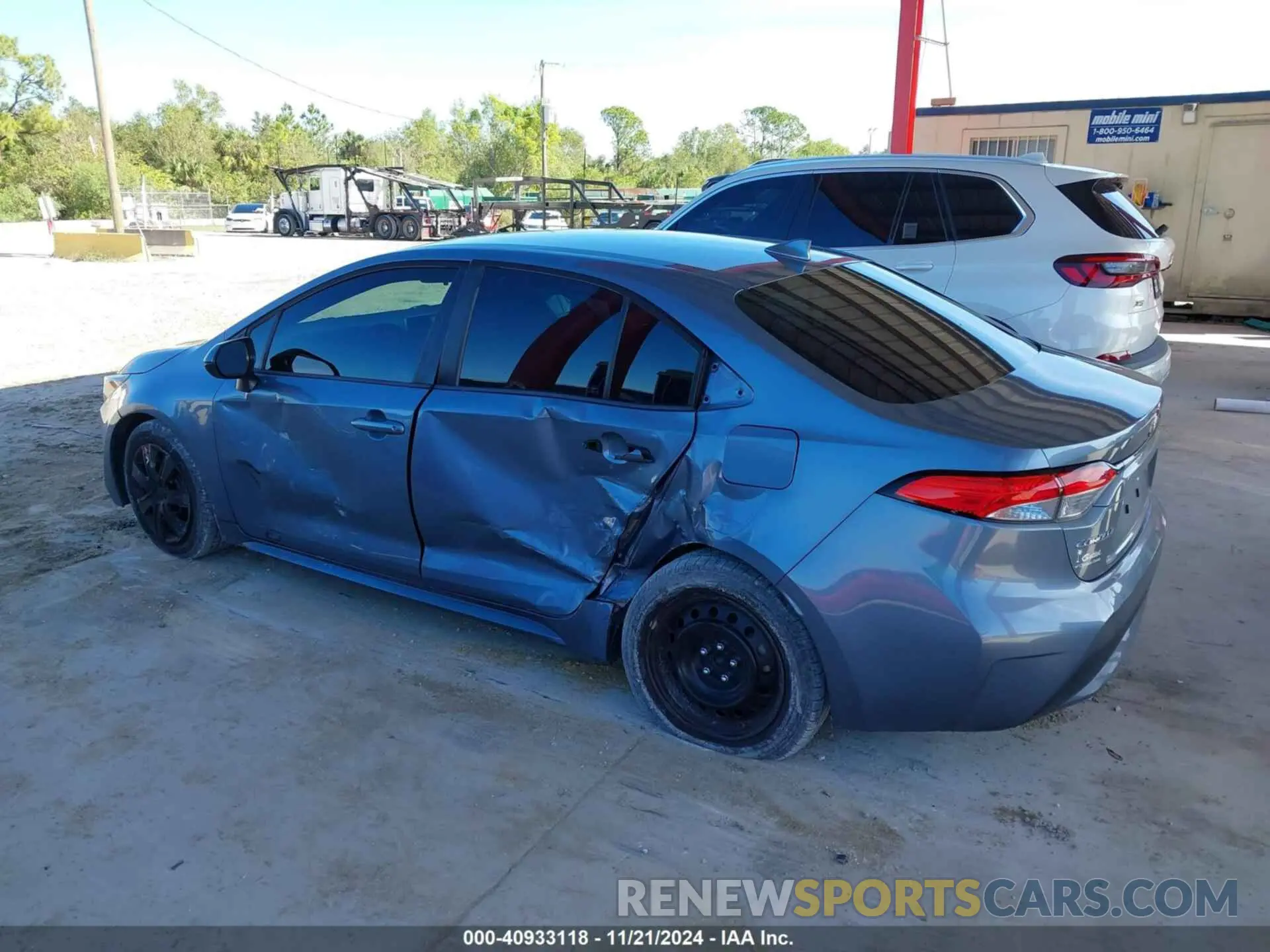 14 fotografías del automóvil dañado 5YFEPRAE3LP115458 TOYOTA COROLLA 2020