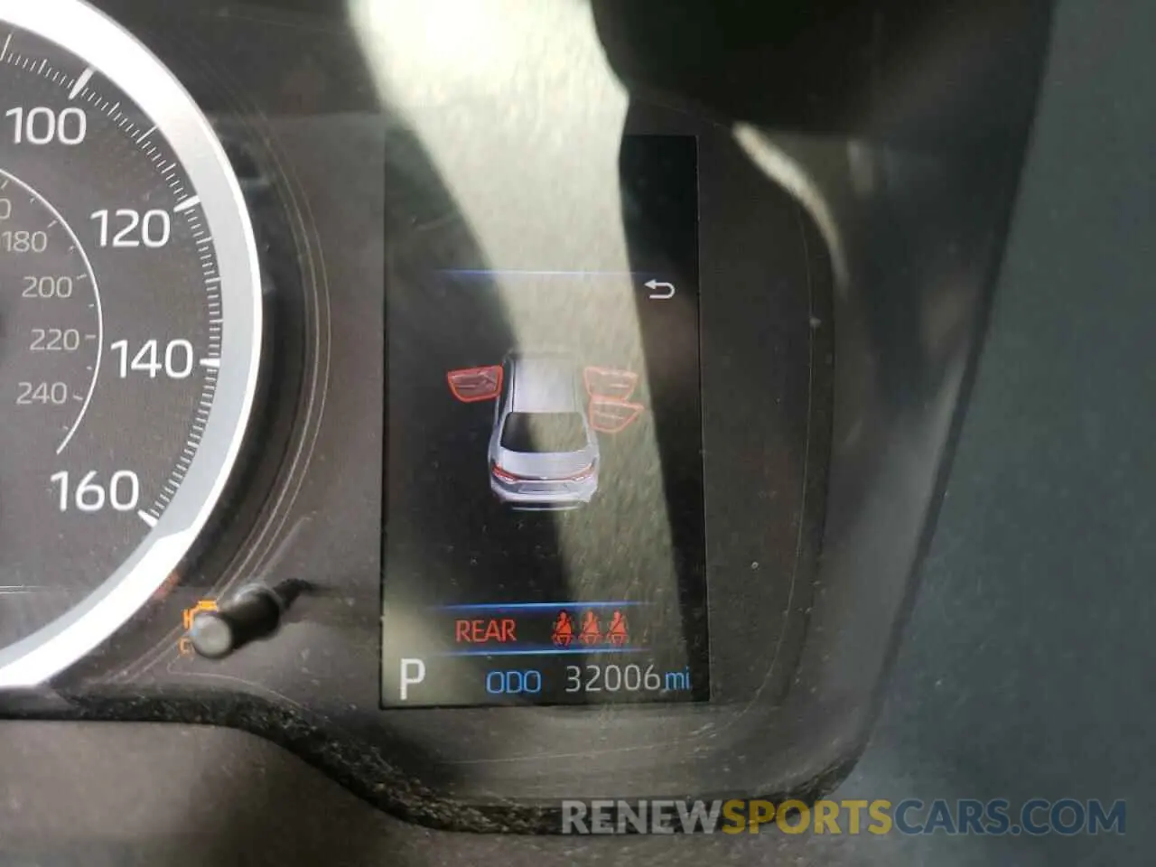 8 fotografías del automóvil dañado 5YFEPRAE3LP118134 TOYOTA COROLLA 2020