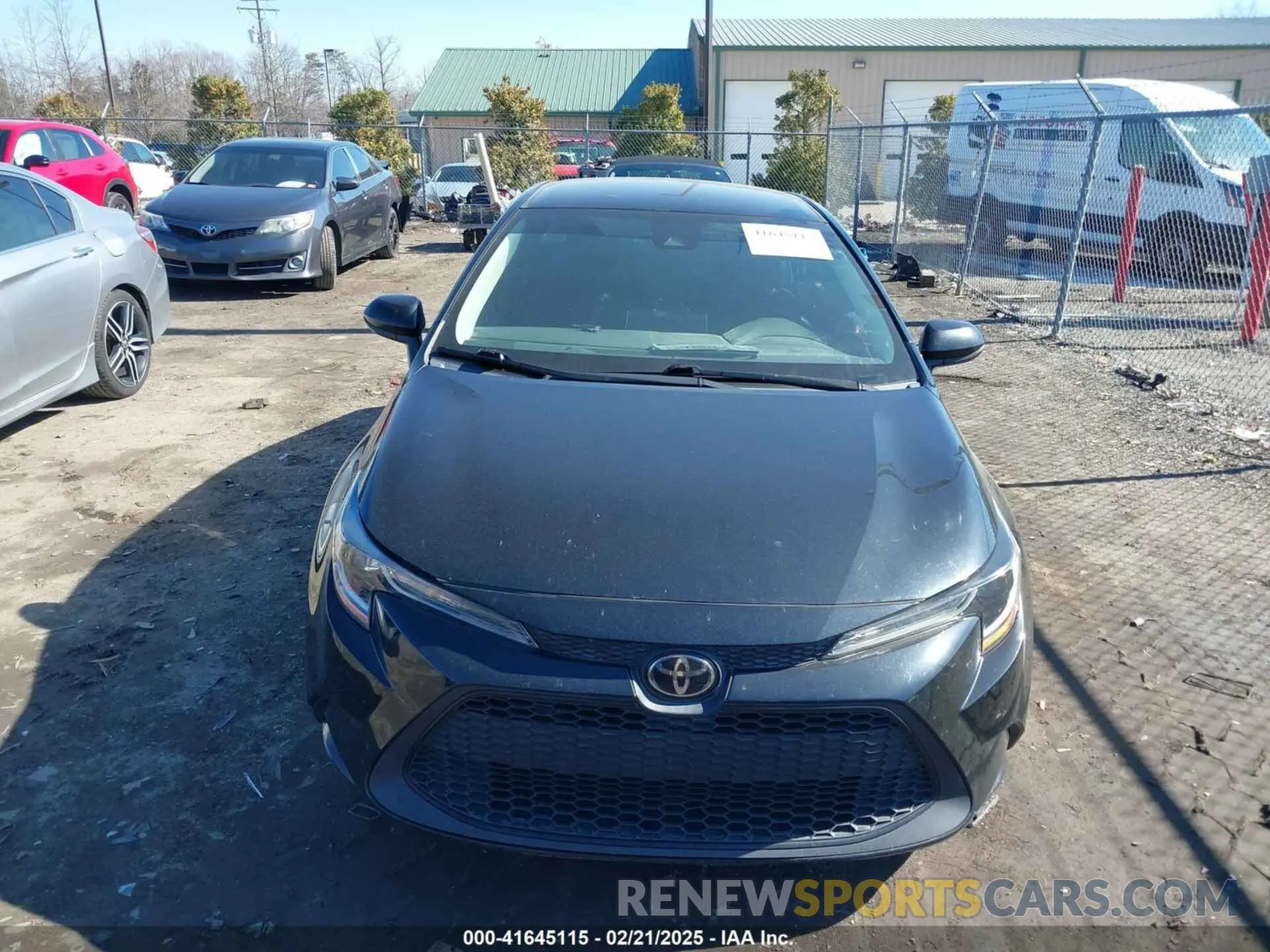 12 fotografías del automóvil dañado 5YFEPRAE3LP126010 TOYOTA COROLLA 2020
