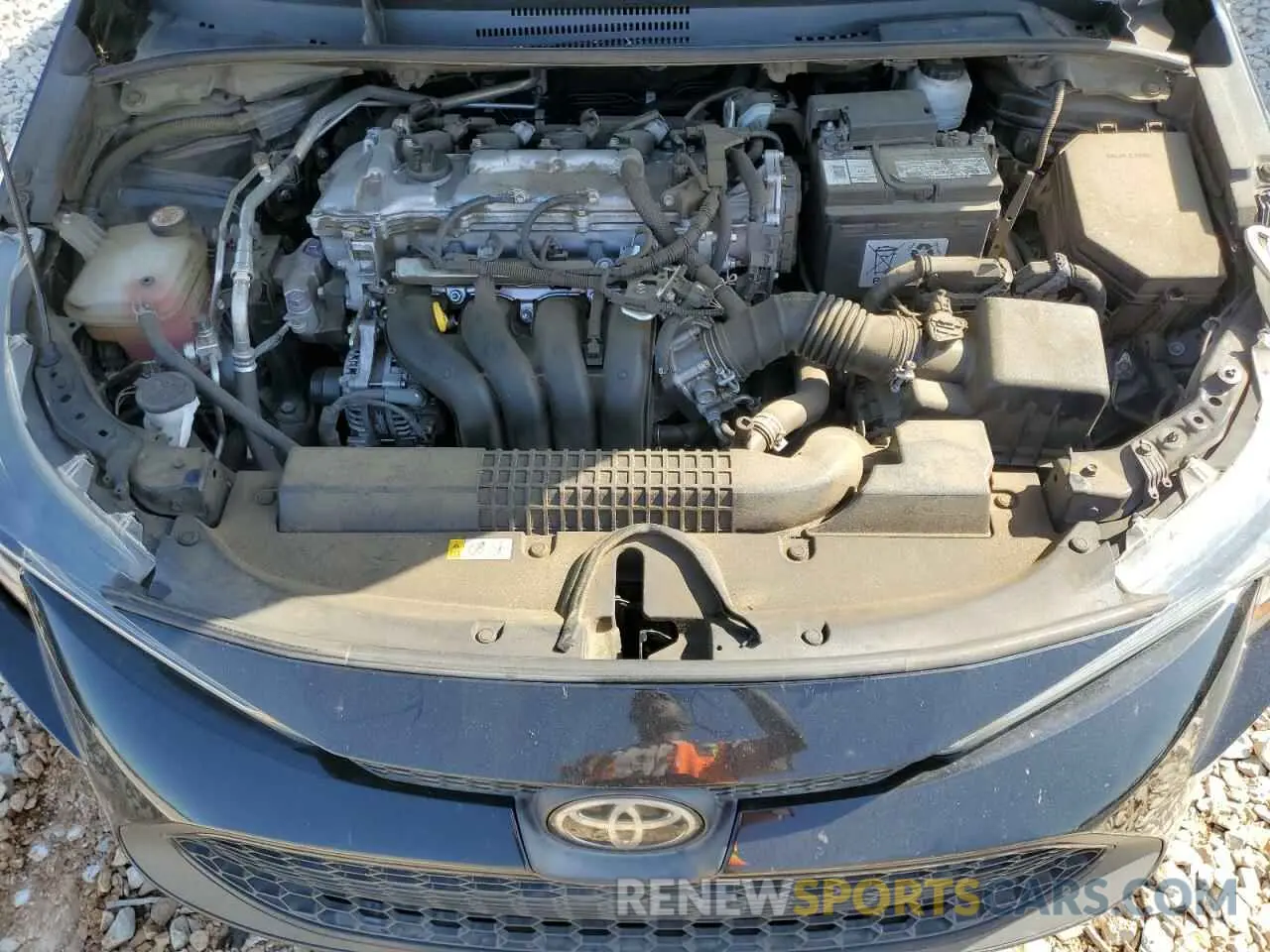 12 fotografías del automóvil dañado 5YFEPRAE3LP134687 TOYOTA COROLLA 2020