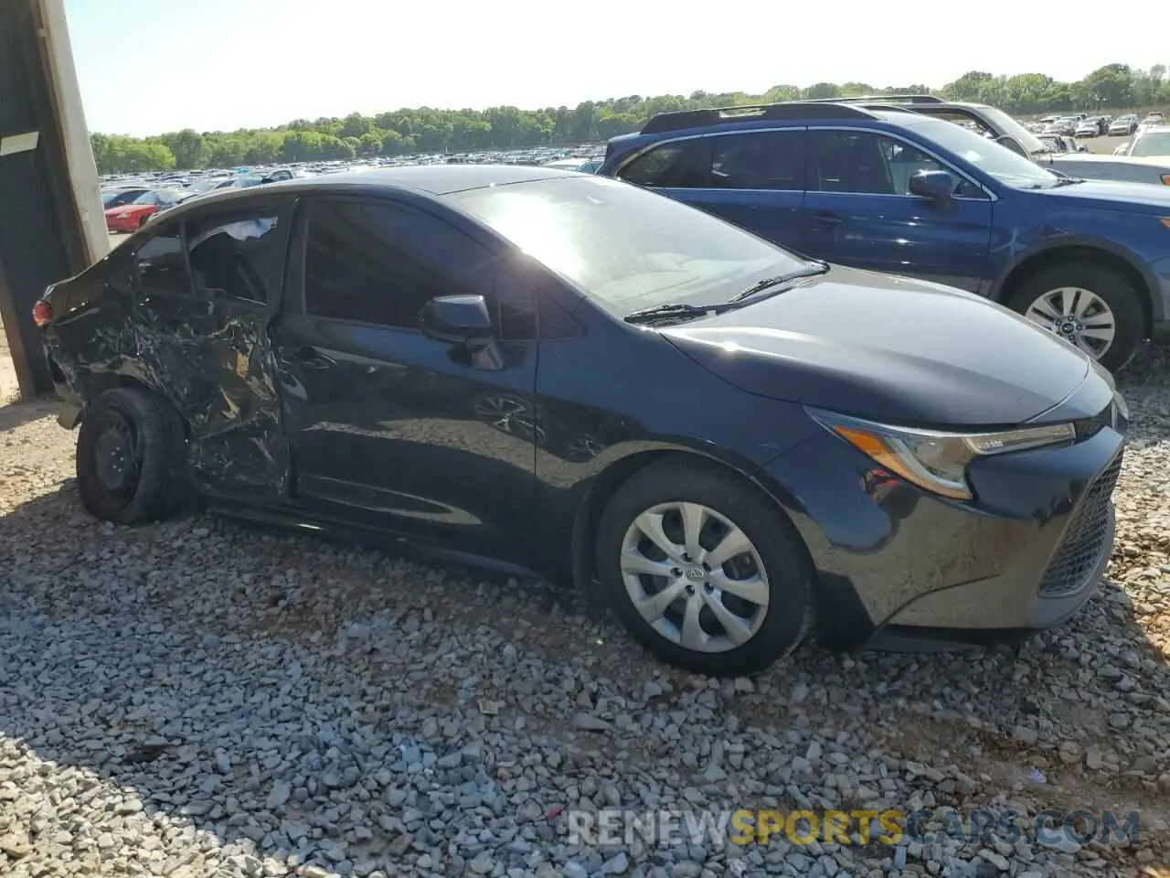 4 fotografías del automóvil dañado 5YFEPRAE3LP134687 TOYOTA COROLLA 2020