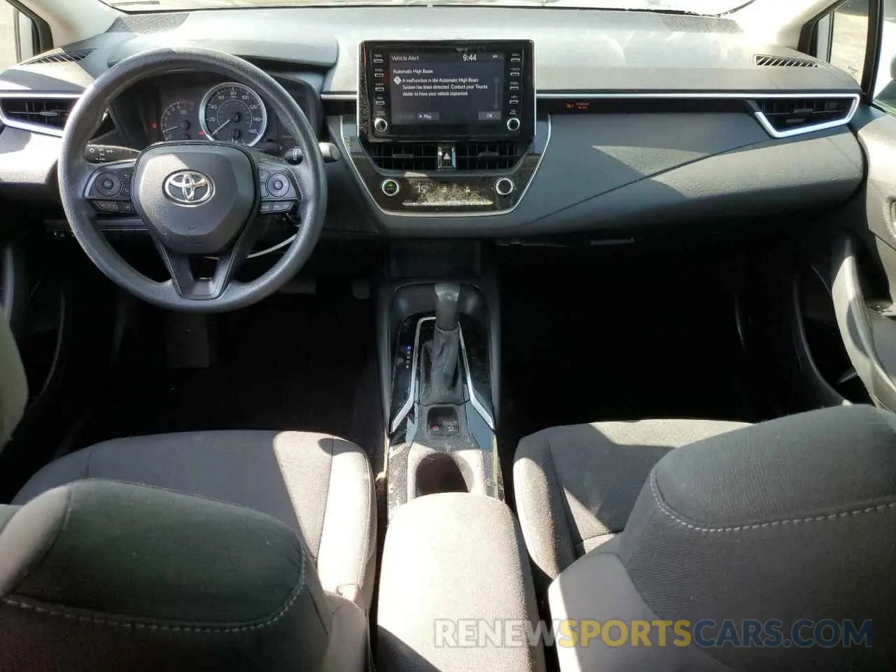 8 fotografías del automóvil dañado 5YFEPRAE3LP136973 TOYOTA COROLLA 2020