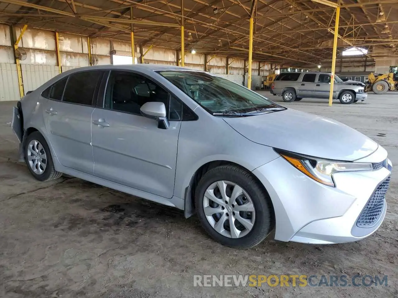 4 fotografías del automóvil dañado 5YFEPRAE3LP145897 TOYOTA COROLLA 2020