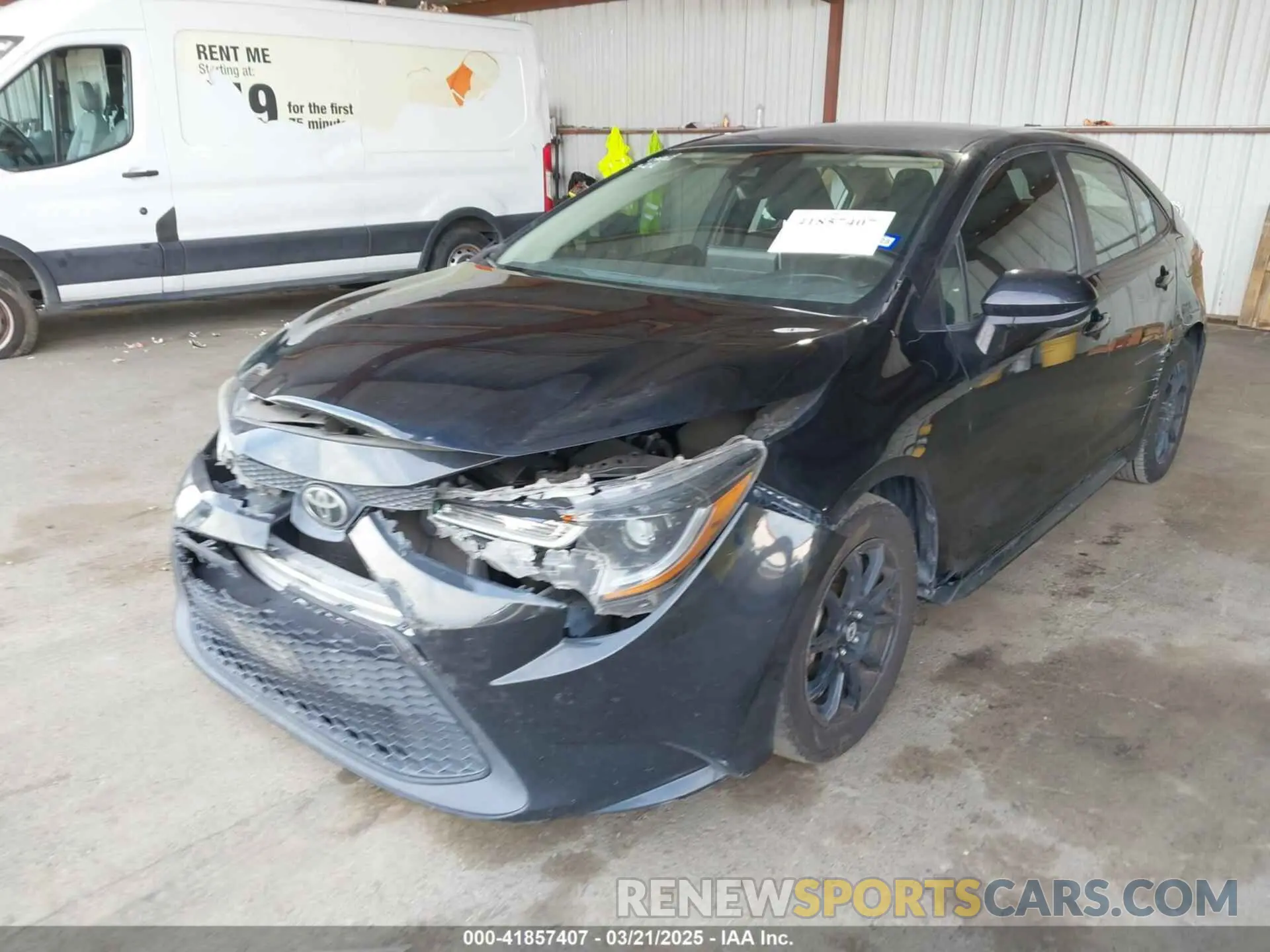 6 fotografías del automóvil dañado 5YFEPRAE4LP004997 TOYOTA COROLLA 2020