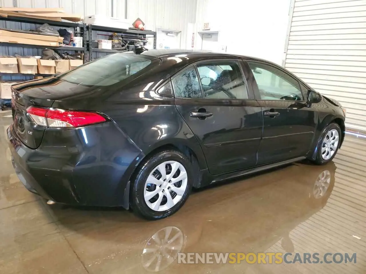 3 fotografías del automóvil dañado 5YFEPRAE4LP009889 TOYOTA COROLLA 2020